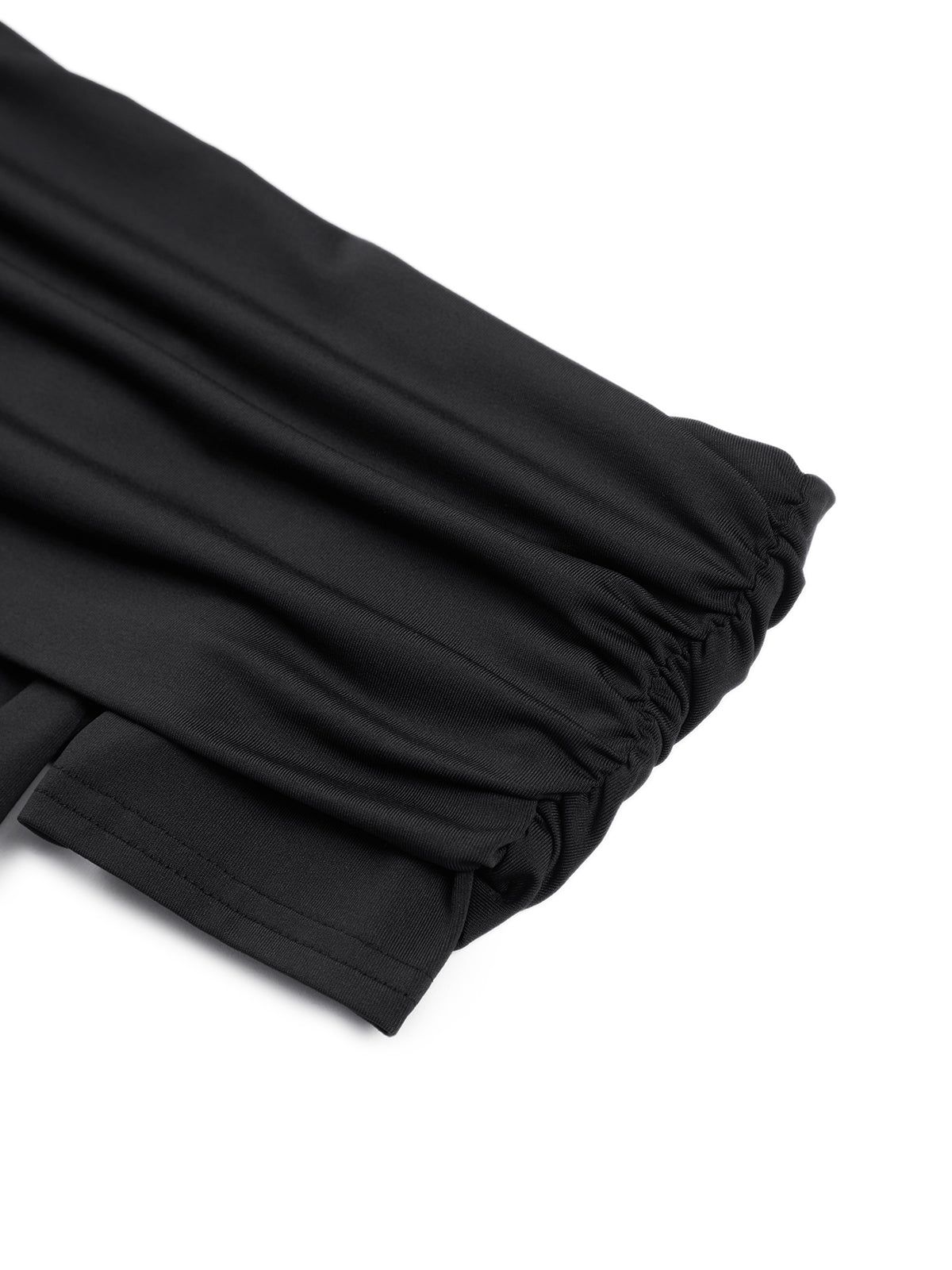 Off Shoulder Overfold Crop Top sold by COMMENSE product image thumbnail 6