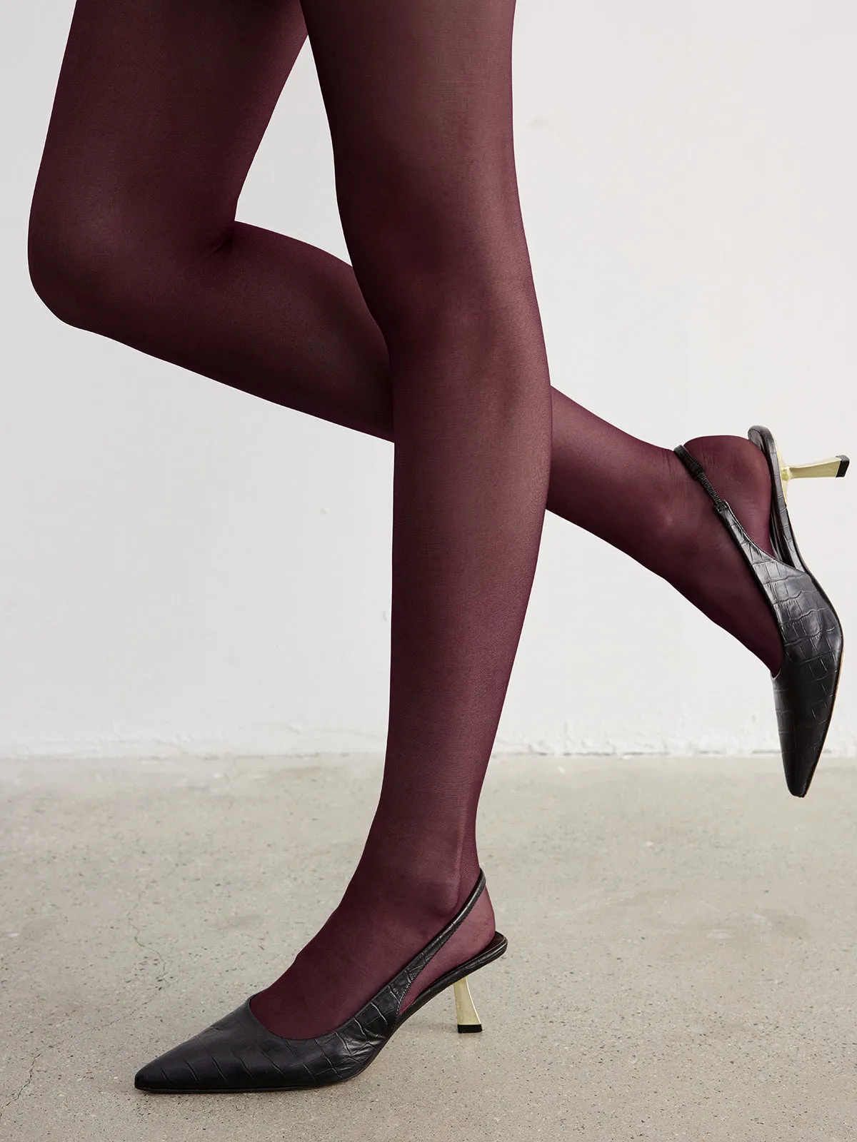 Solid Sheer Tights sold by COMMENSE product image thumbnail 5