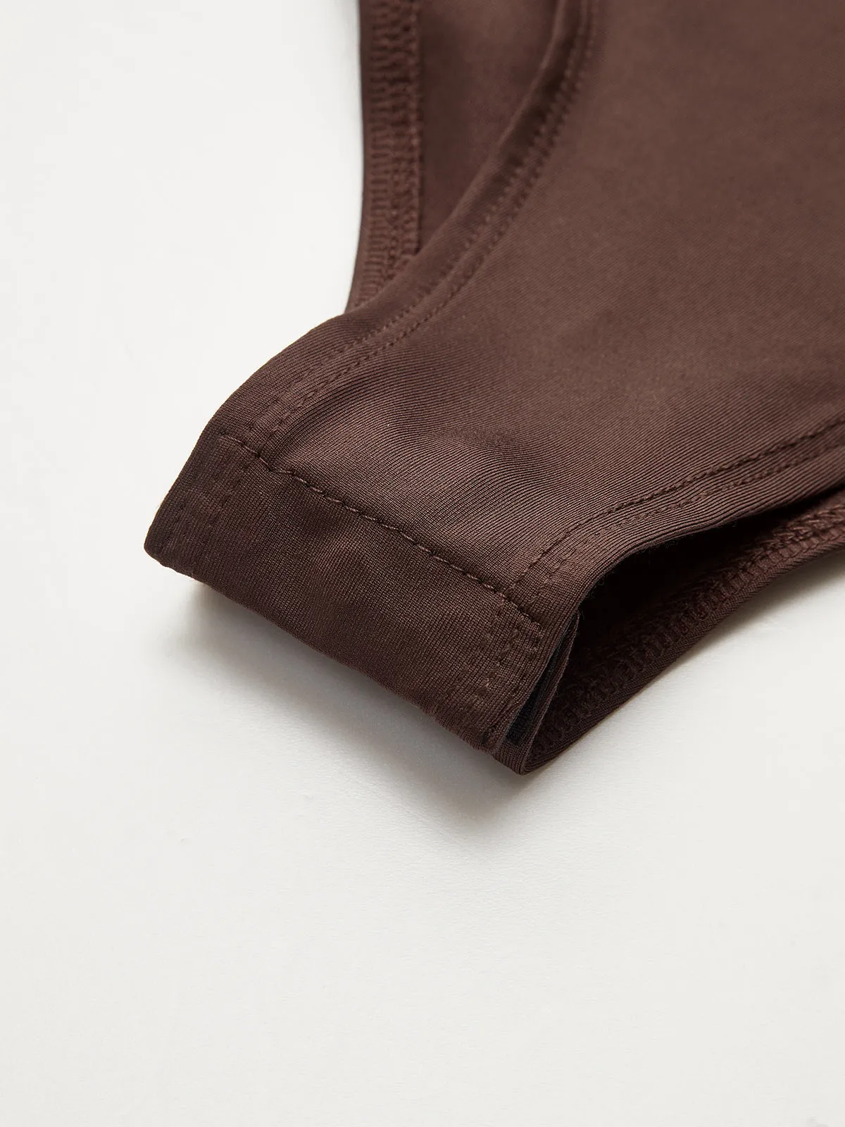 Satin Turtleneck Bodysuit sold by COMMENSE product image thumbnail 4