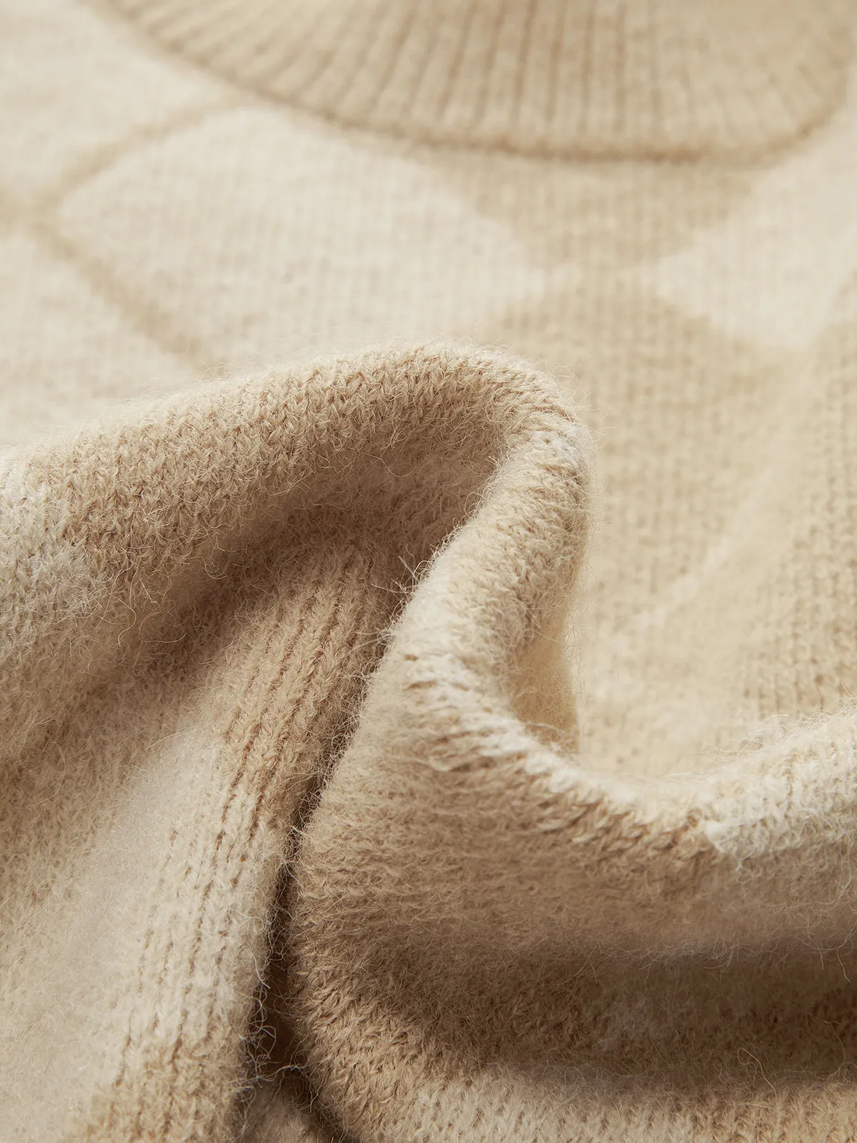 Argyle Knit Sleeveless Vest sold by COMMENSE product image thumbnail 3