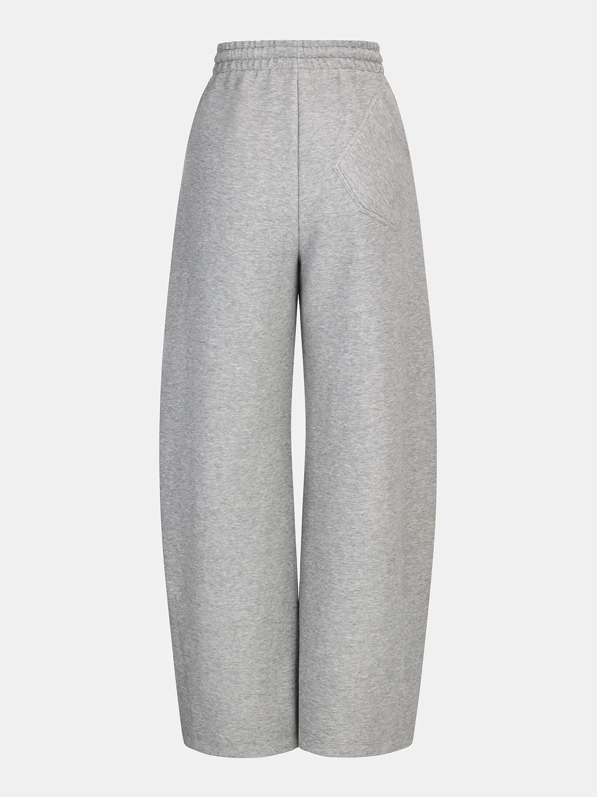 Curved-Leg Drawstring Sweatpants sold by COMMENSE product image thumbnail 2