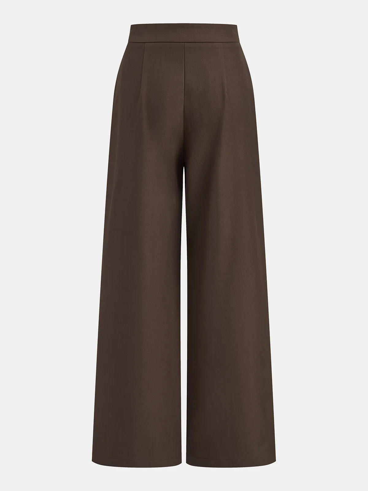 Chain Detail Wide-Leg Pants sold by COMMENSE product image thumbnail 2