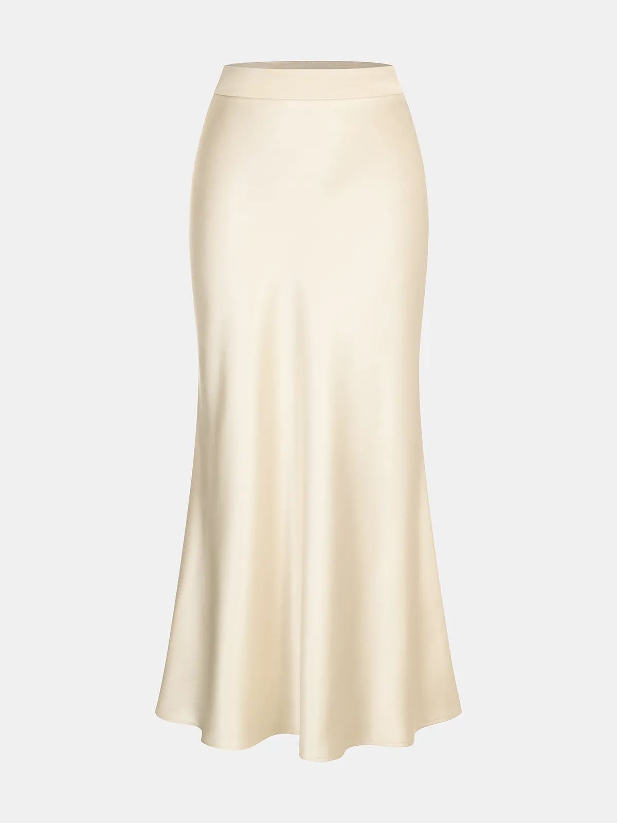 Satin Cowl Neck Top and Skirt Set sold by COMMENSE product image thumbnail 4