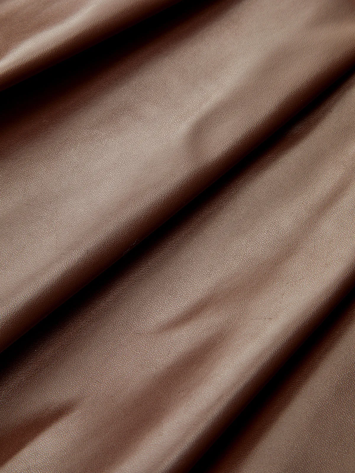 Belt-Decor Faux Leather Pleated Mini Skirt sold by COMMENSE product image thumbnail 3