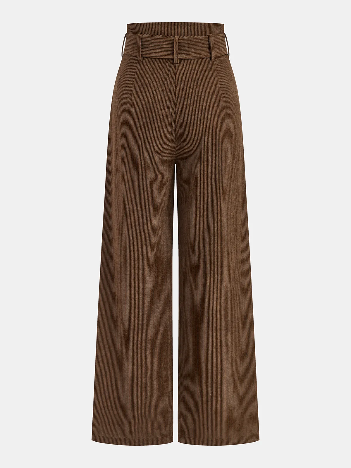 Belted Corduroy Wide-Leg Pants sold by COMMENSE product image thumbnail 2
