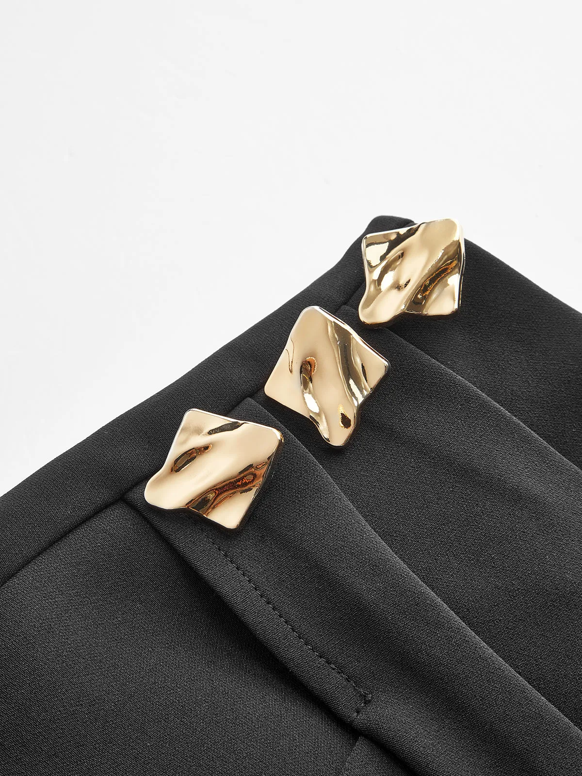 Metal Detail Asymmetric Skort sold by COMMENSE product image thumbnail 4