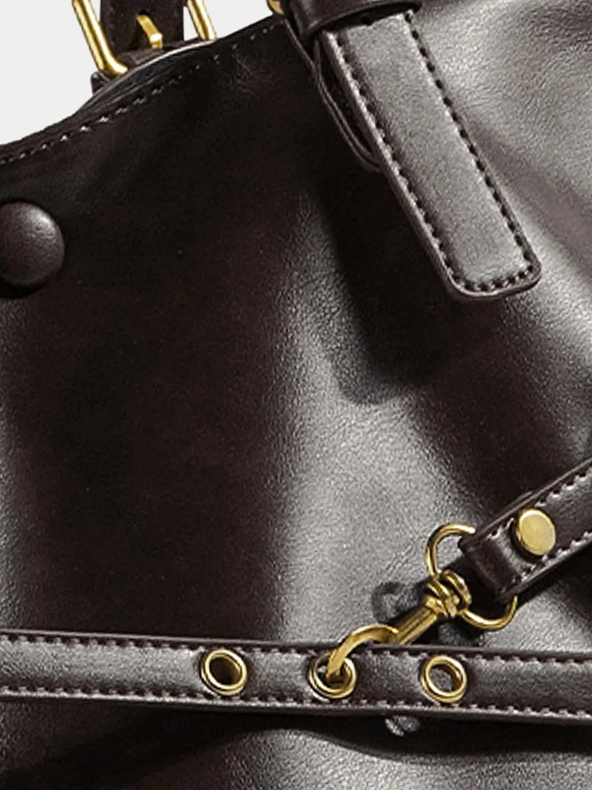 PU Large-Capacity Tote Bag sold by COMMENSE product image thumbnail 3