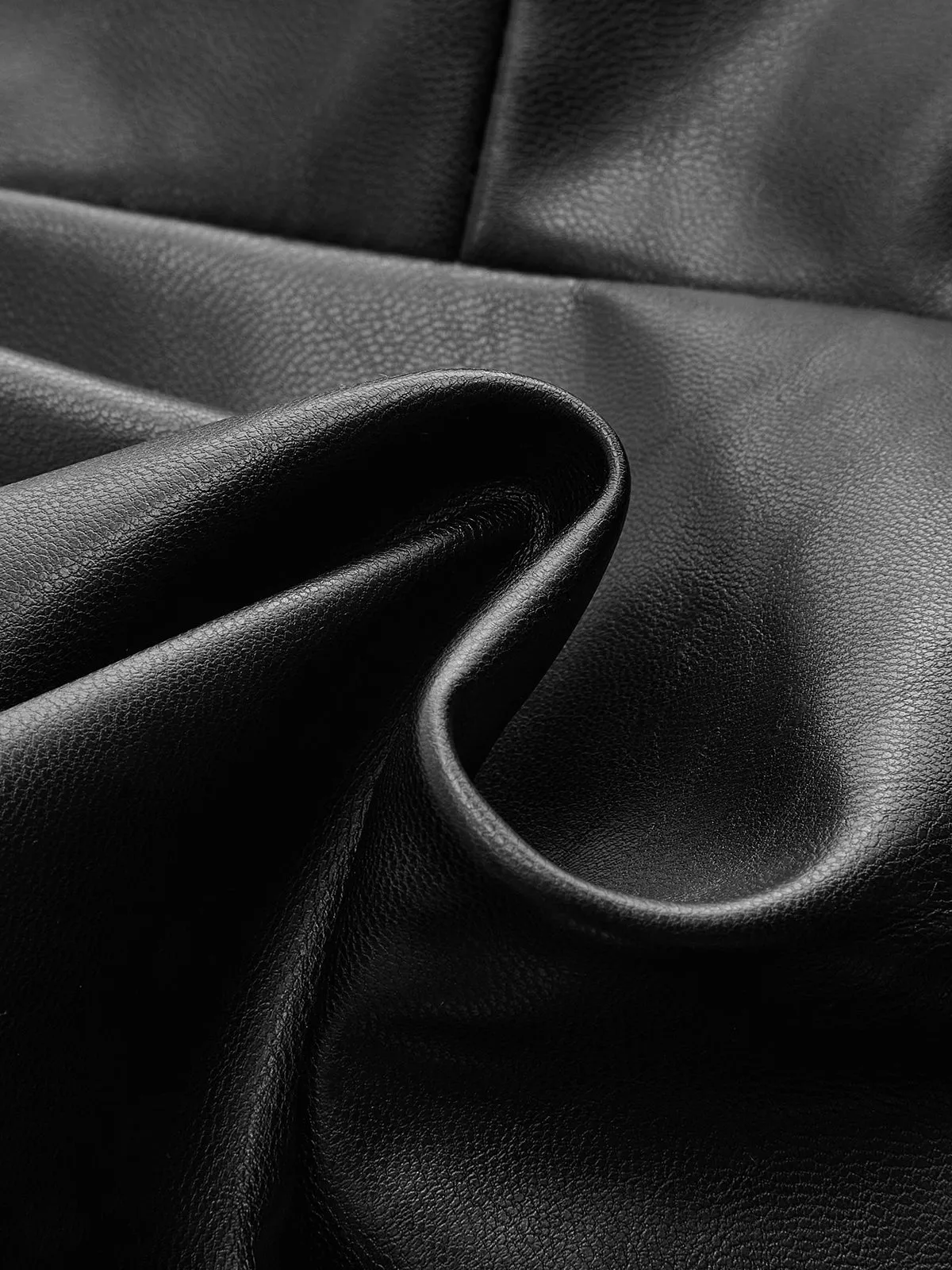 Metal Button Faux Leather Sleeveless Vest sold by COMMENSE product image thumbnail 4