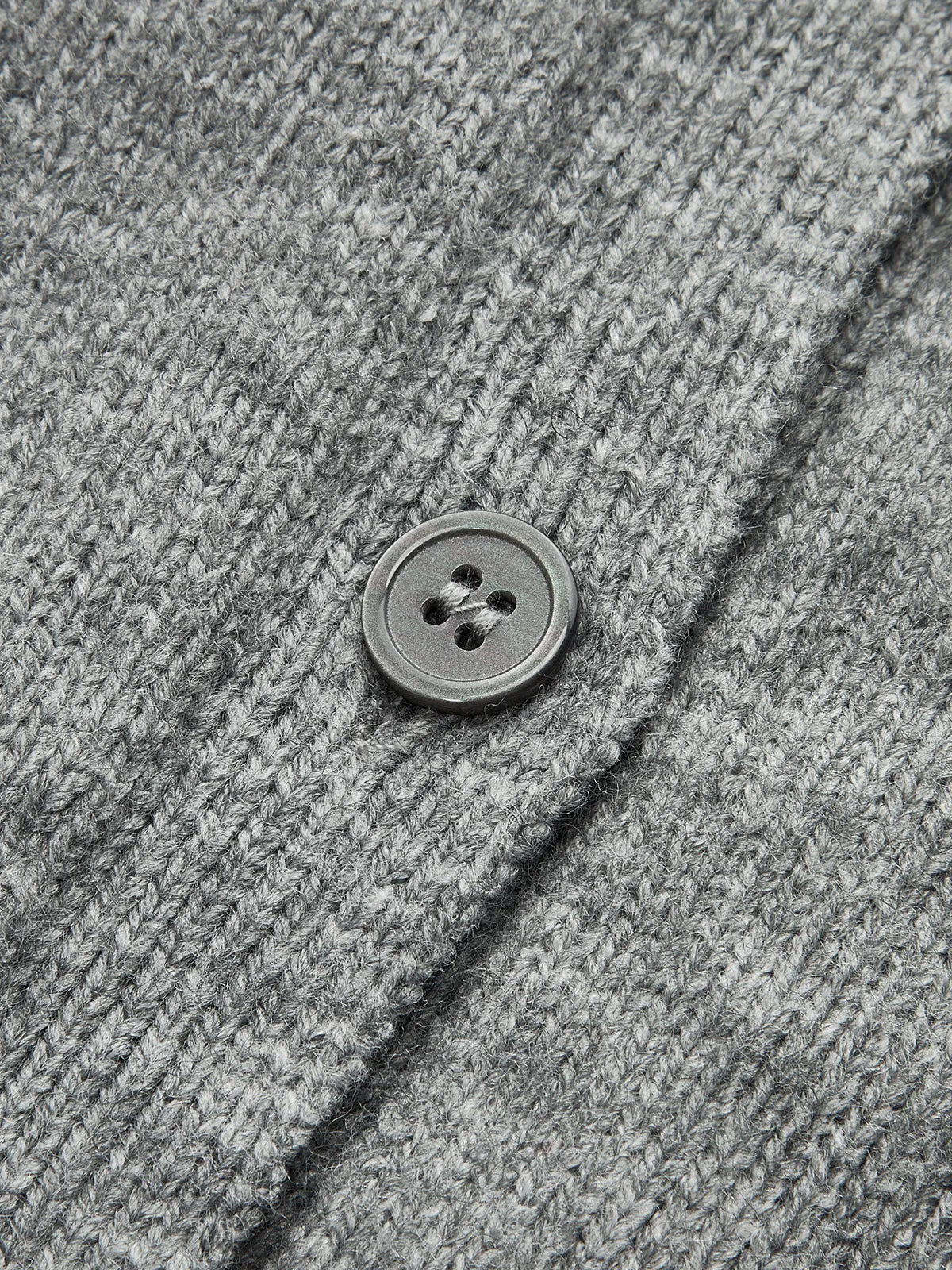 Lace Hem Collared Knit Cardigan sold by COMMENSE product image thumbnail 3