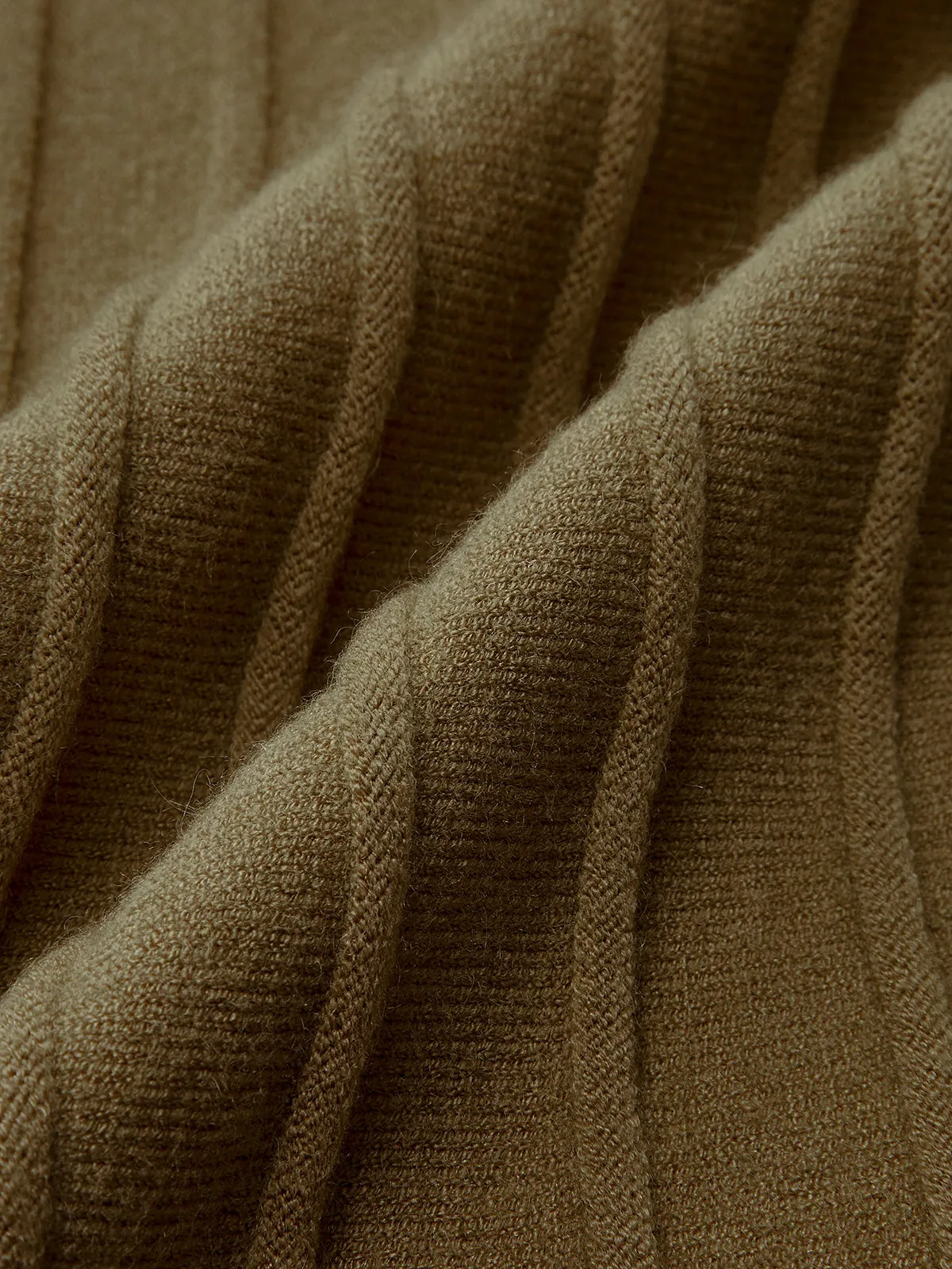 Flared Hem Knit Midi Skirt sold by COMMENSE product image thumbnail 3