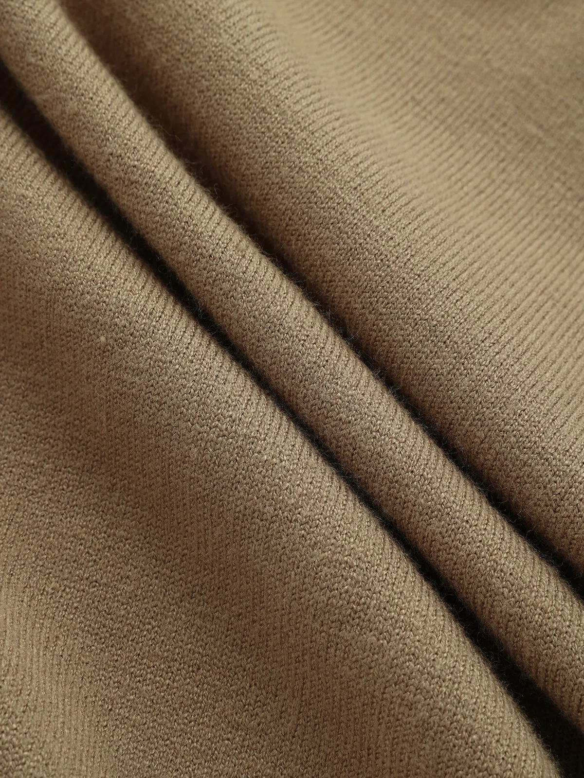 Cut-Out Shoulder Tie-Back Sweater sold by COMMENSE product image thumbnail 3