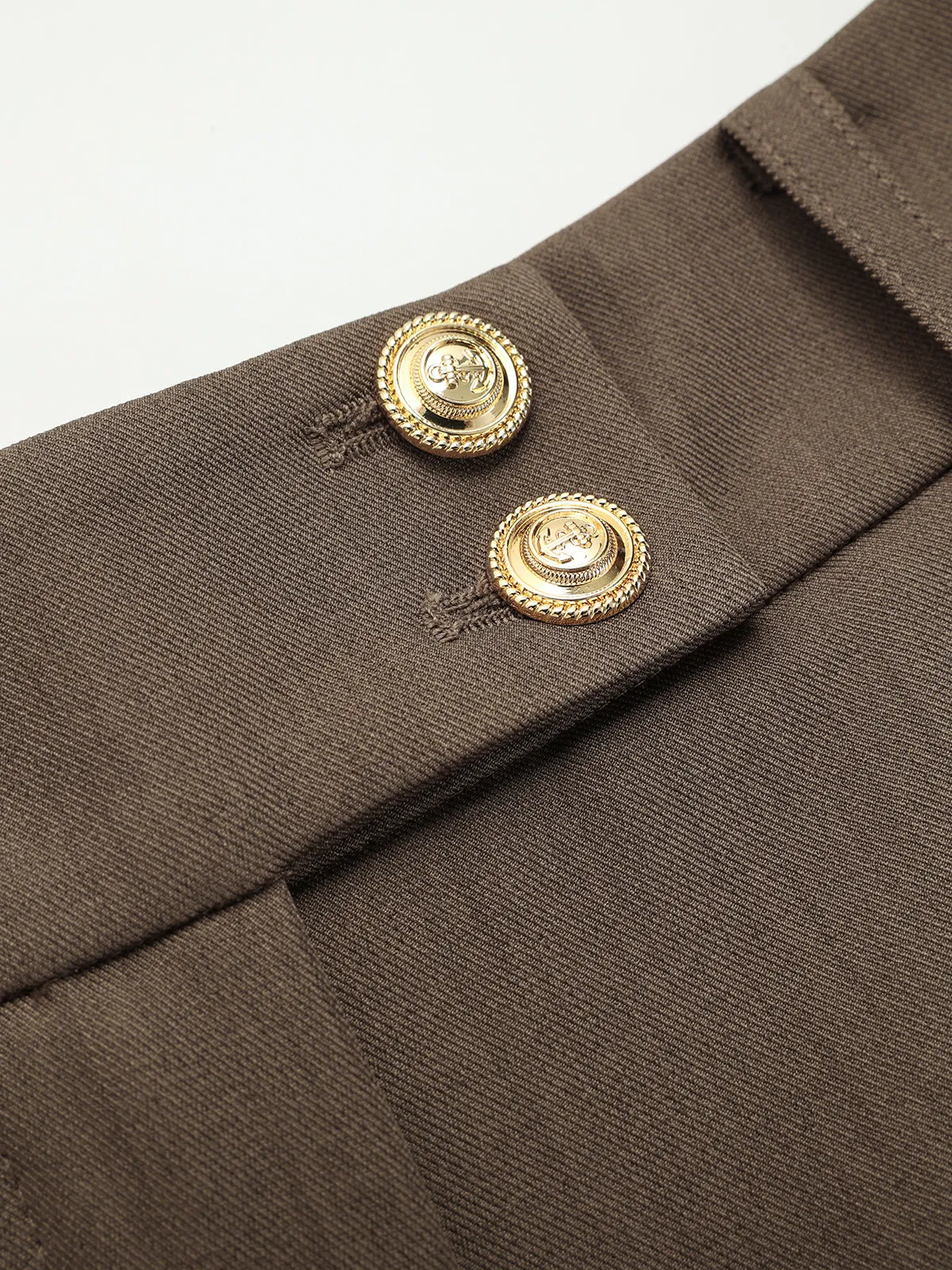 High-Waist Pleated Wide-Leg Pants sold by COMMENSE product image thumbnail 4