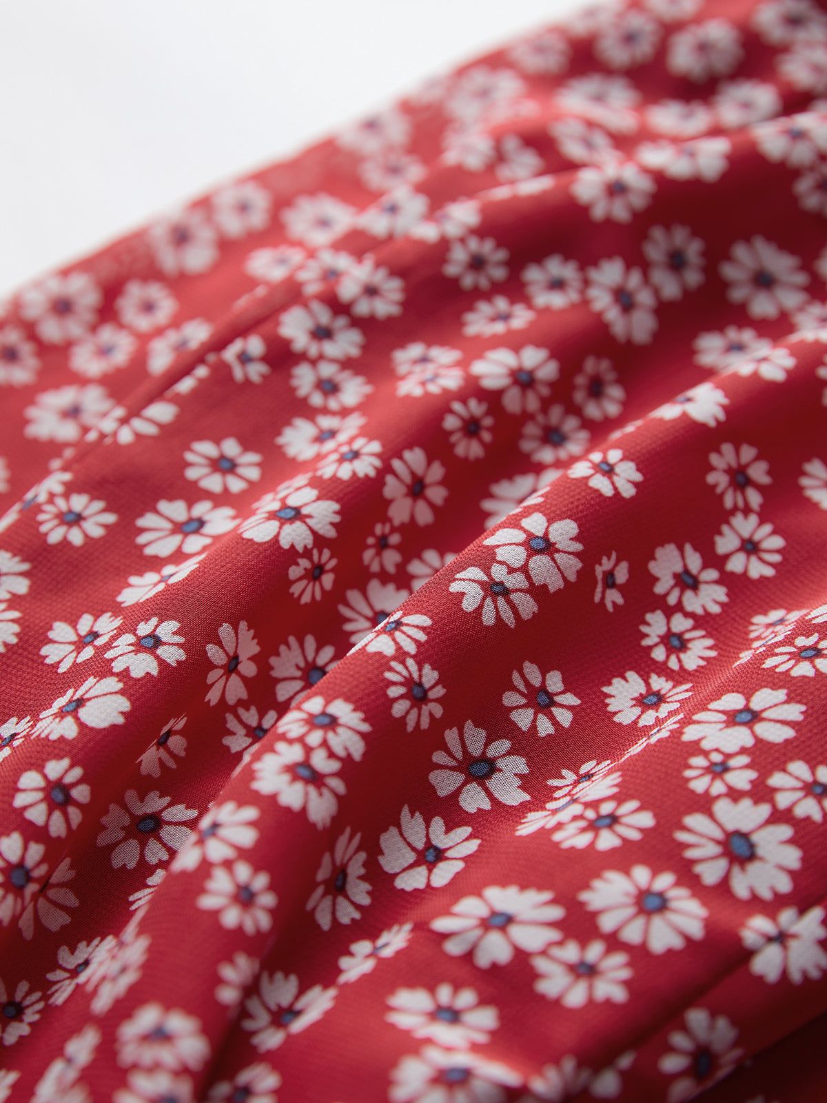 Square Neck Floral Midi Dress sold by COMMENSE product image thumbnail 4