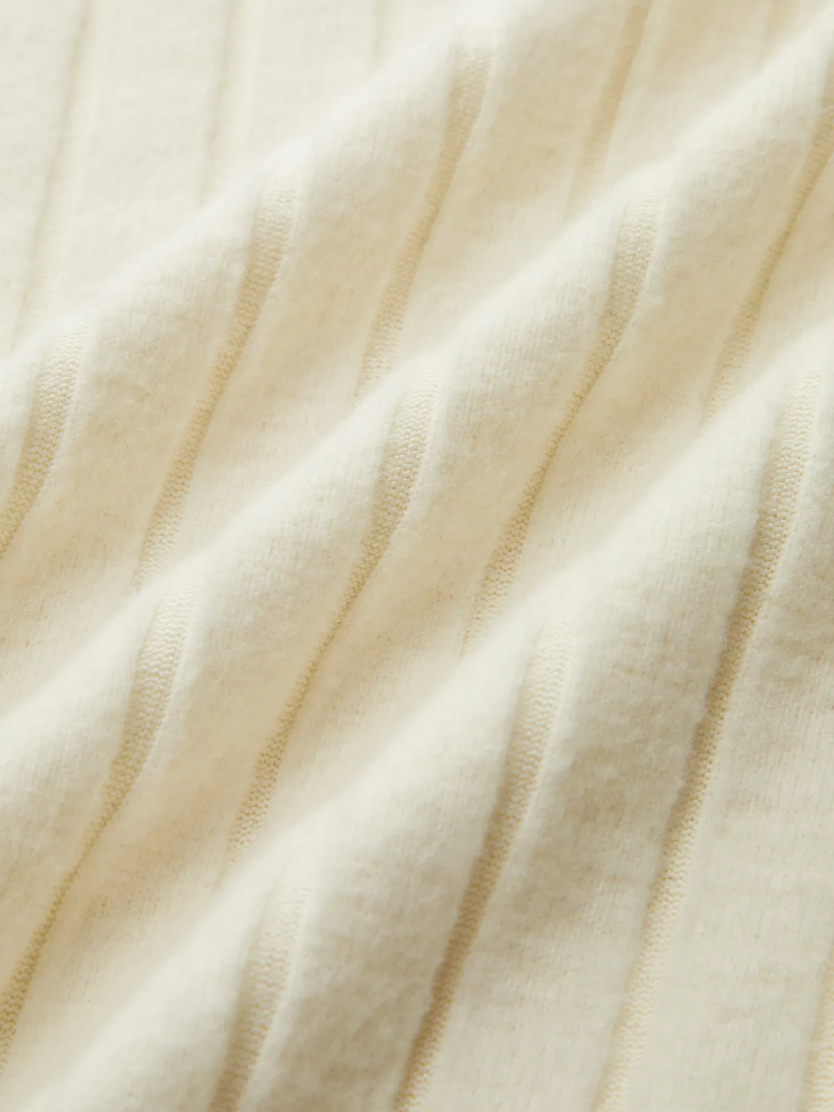 Mock Neck Ribbed Knit Top sold by COMMENSE product image thumbnail 4