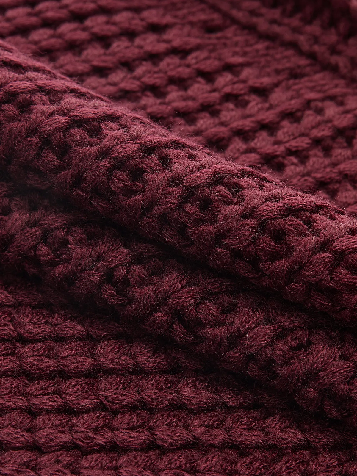 Sleeveless Cable Knit Vest sold by COMMENSE product image thumbnail 4