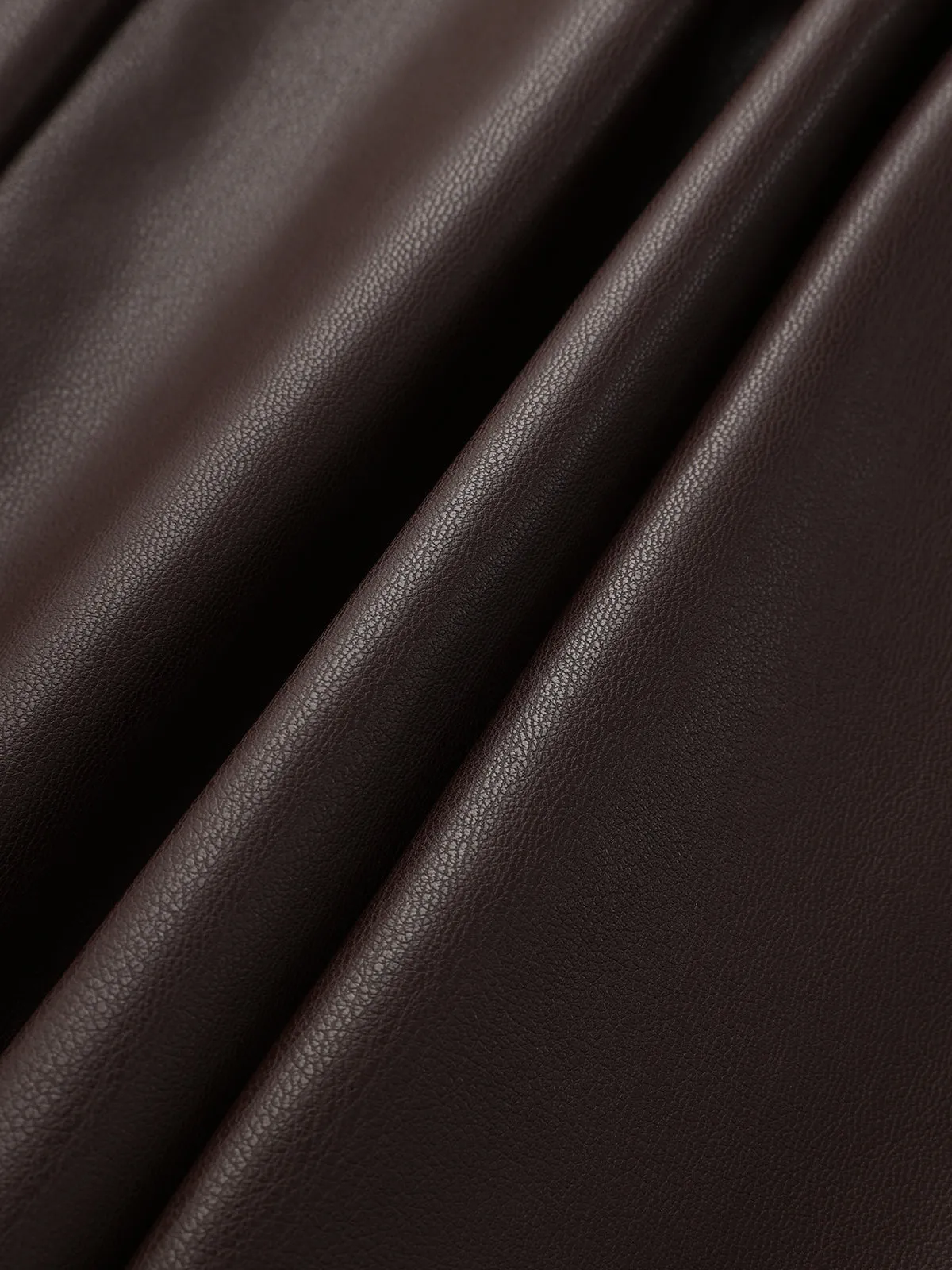 Faux Leather Wide-Leg Pants sold by COMMENSE product image thumbnail 5