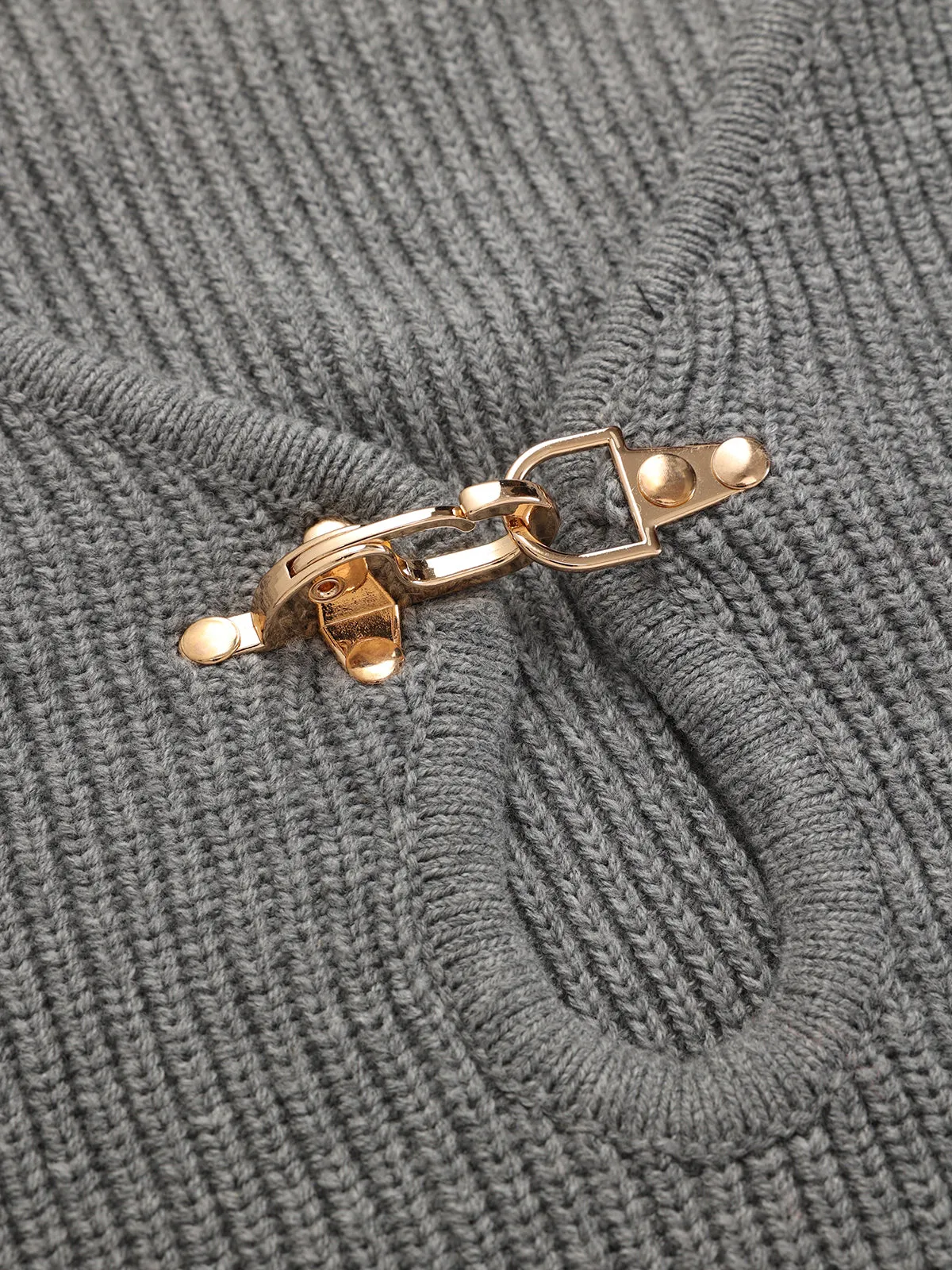 Metal Detail Knit Sweater sold by COMMENSE product image thumbnail 4
