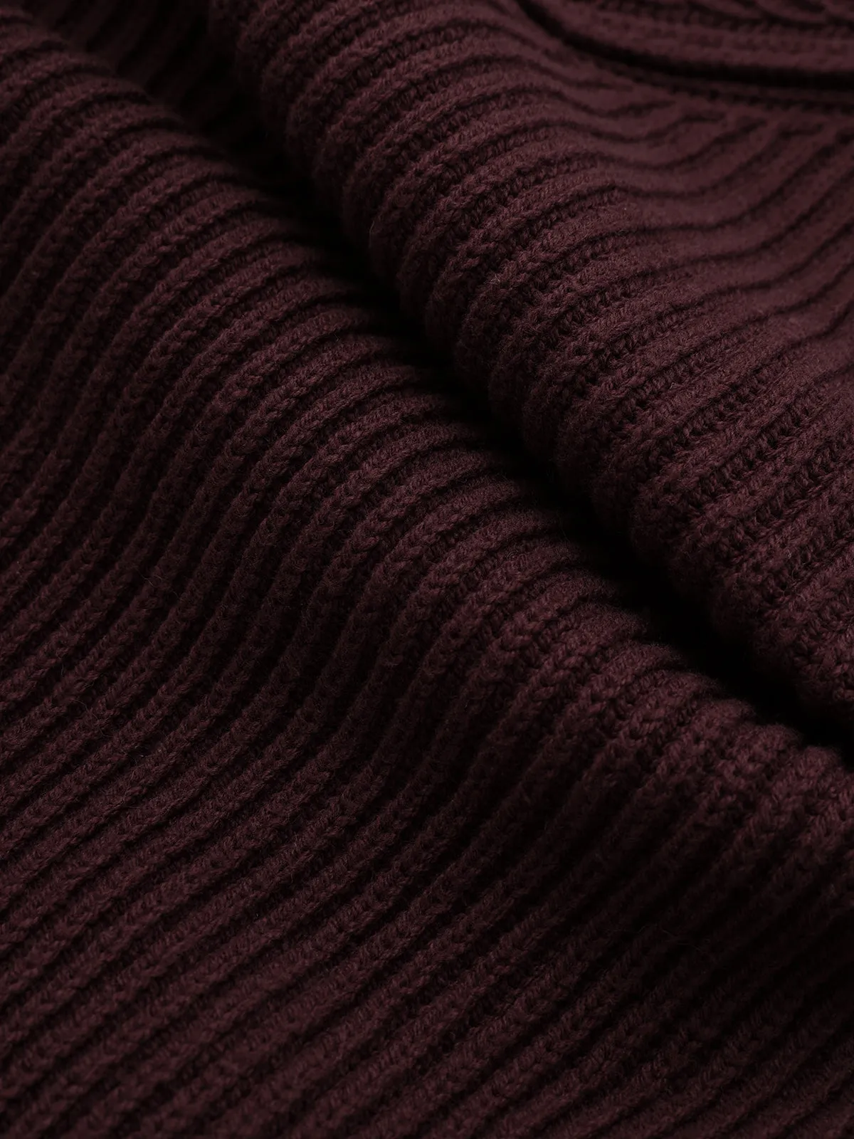 Metal Button Cinched Waist Knit Cardigan sold by COMMENSE product image thumbnail 3