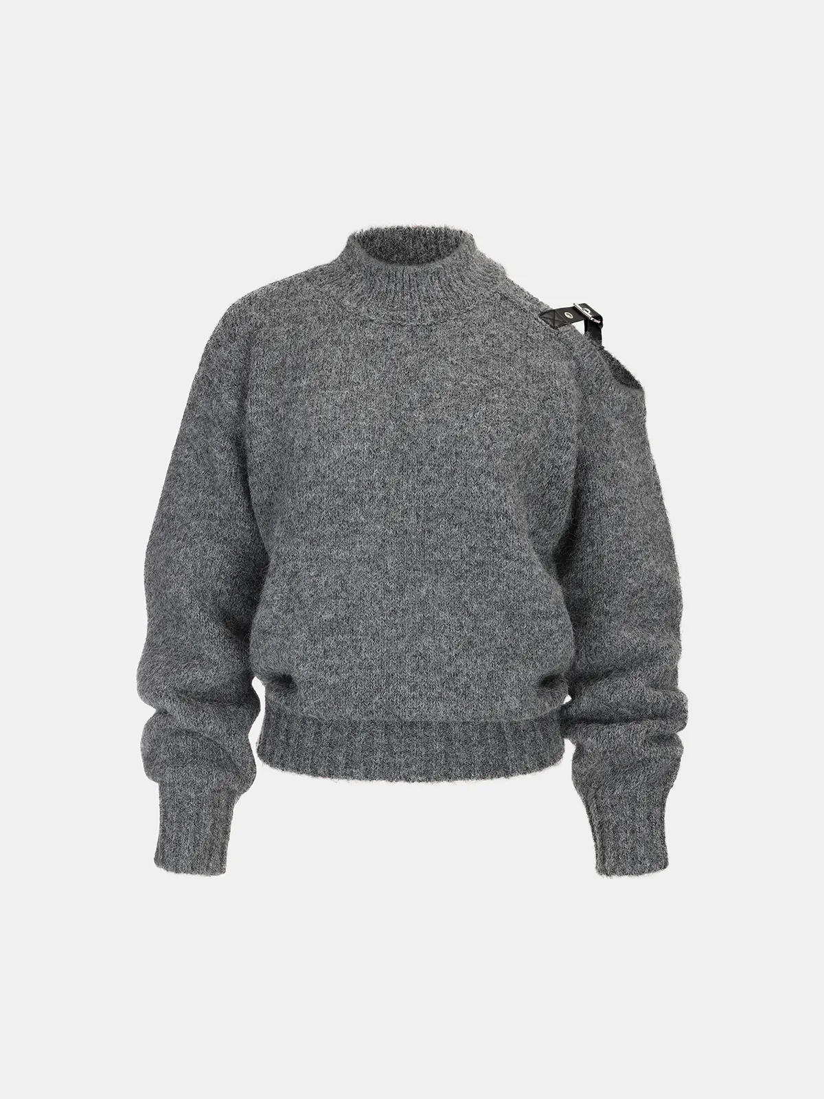 Buckle Detail Wool-Blend Sweater sold by COMMENSE