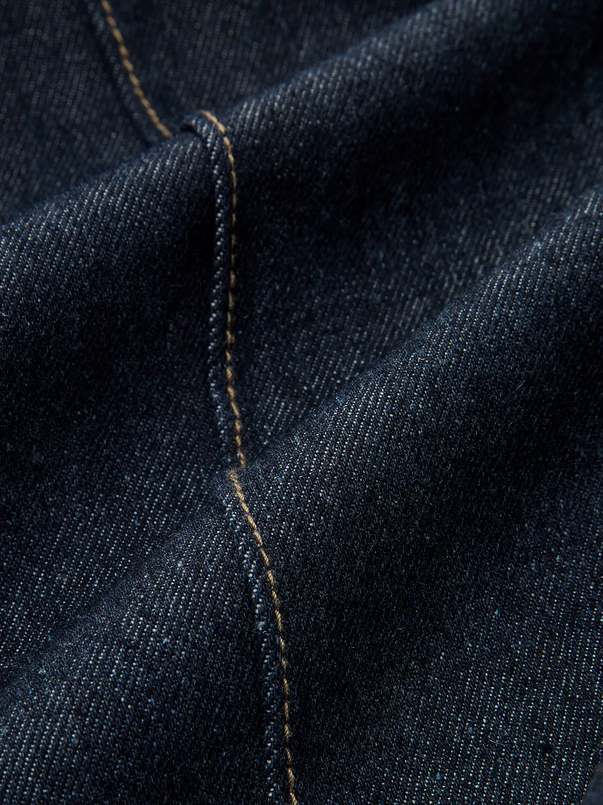 Contrast Waistband Denim Straight-Leg Pants sold by COMMENSE product image thumbnail 3