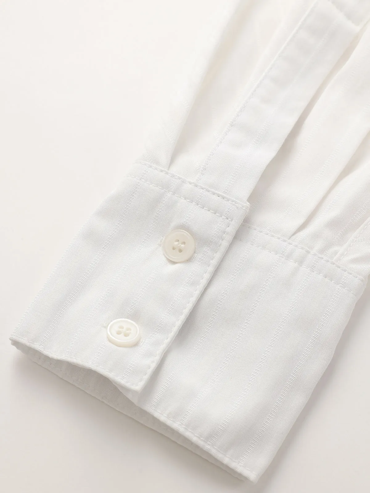 2 in 1 Collared Cotton-Blend Bodysuit sold by COMMENSE product image thumbnail 4
