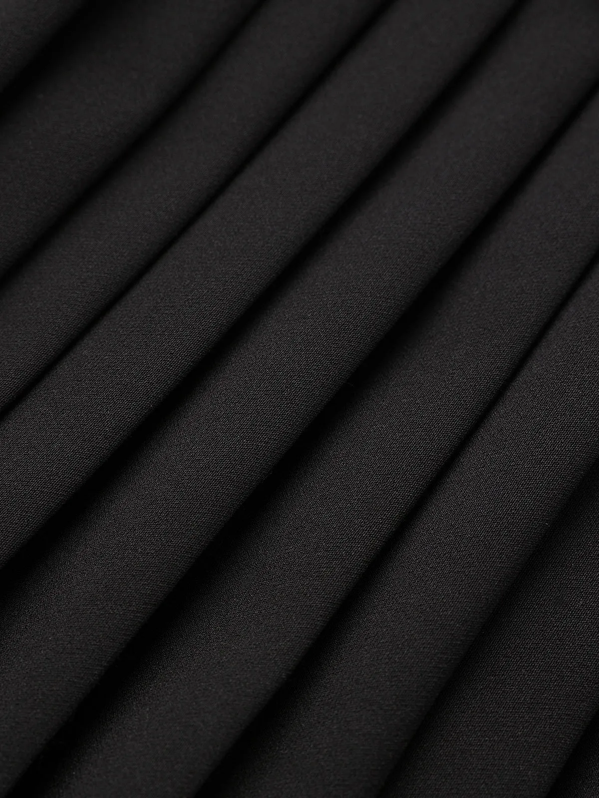 Pleated Panel Collared Sleeveless Mini Dress sold by COMMENSE product image thumbnail 4