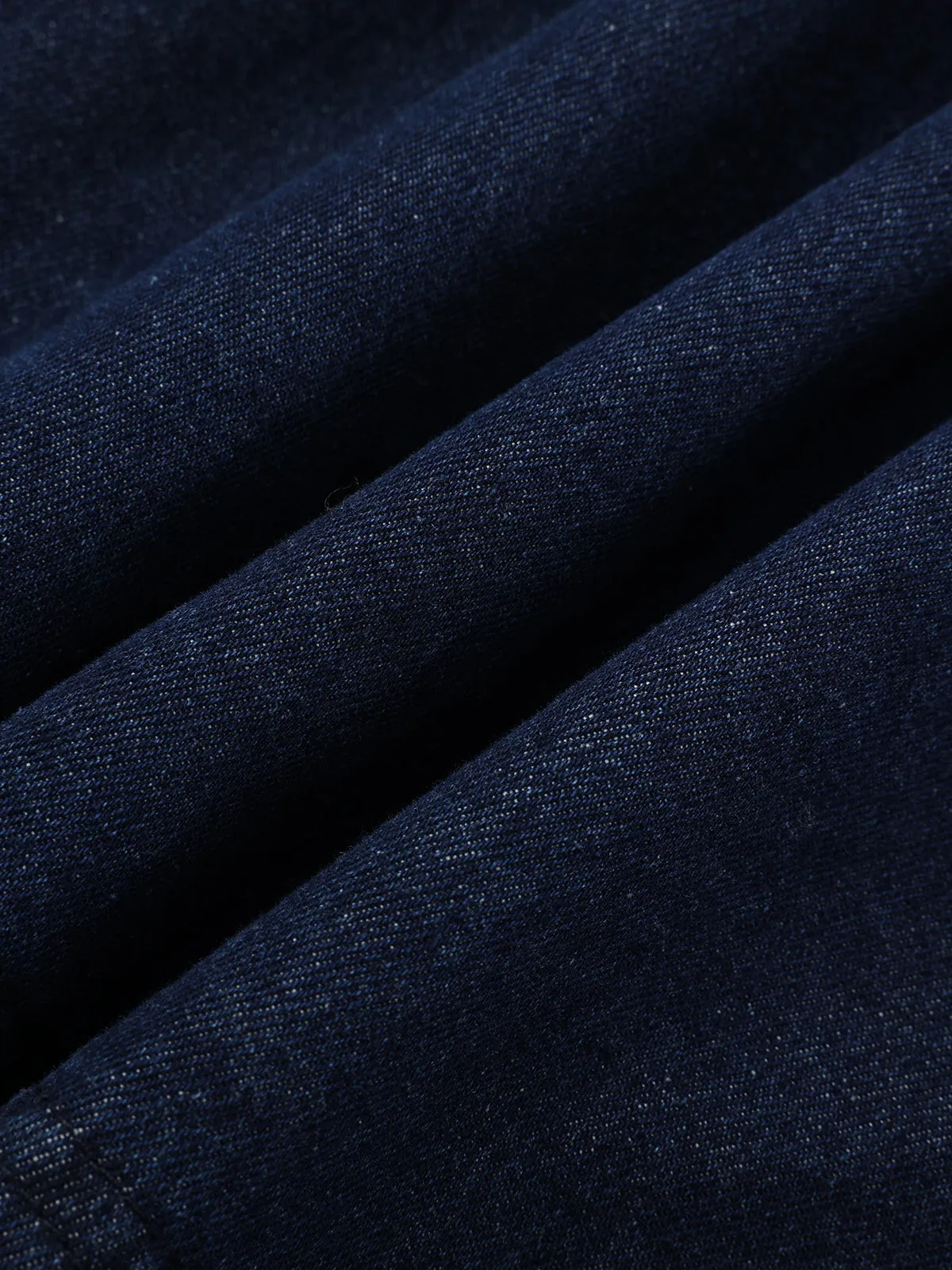 Belted Button-Front Denim Shirt Dress sold by COMMENSE product image thumbnail 3