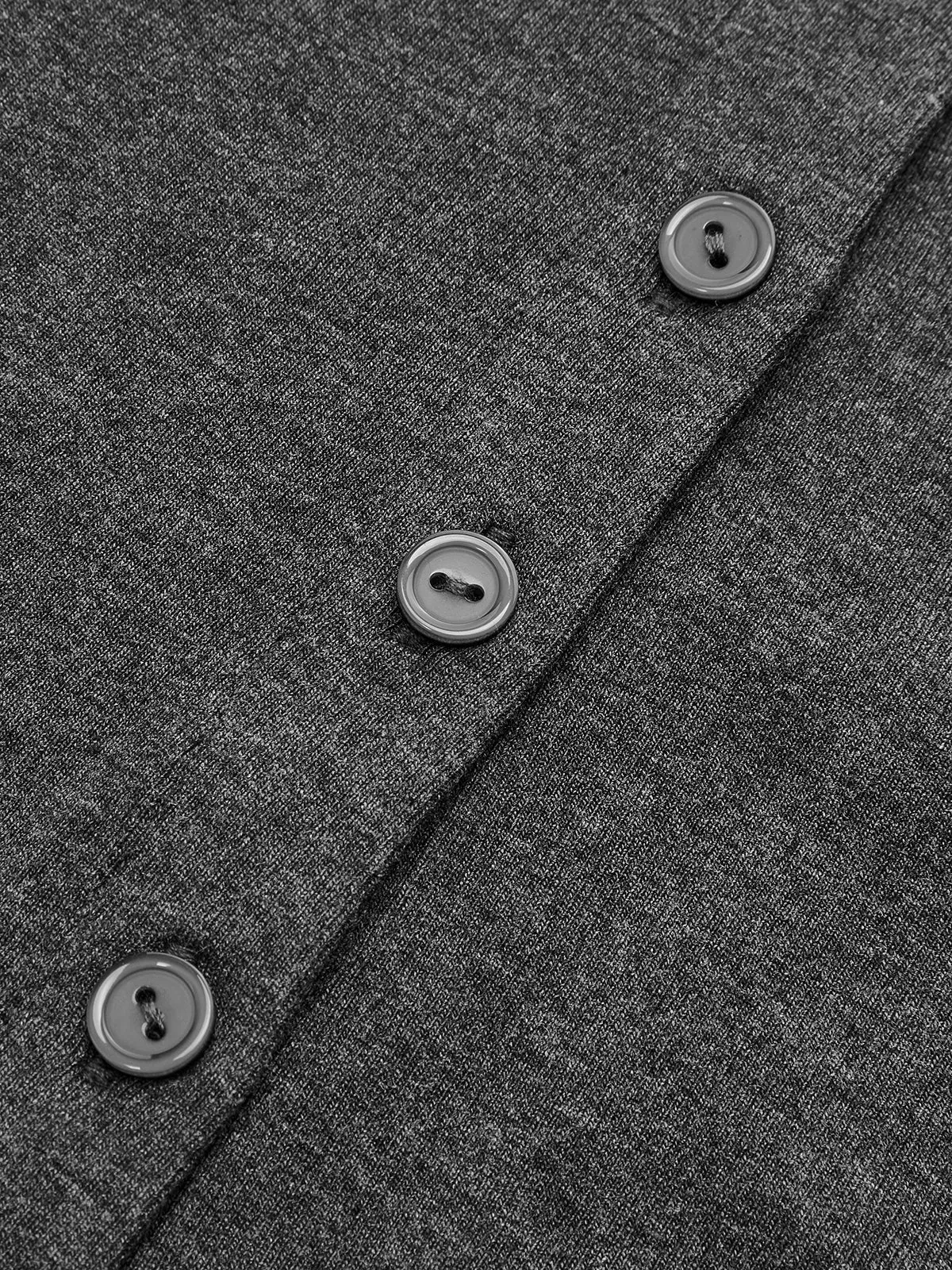 Cold-Shoulder Button-Front Knit Top sold by COMMENSE product image thumbnail 4