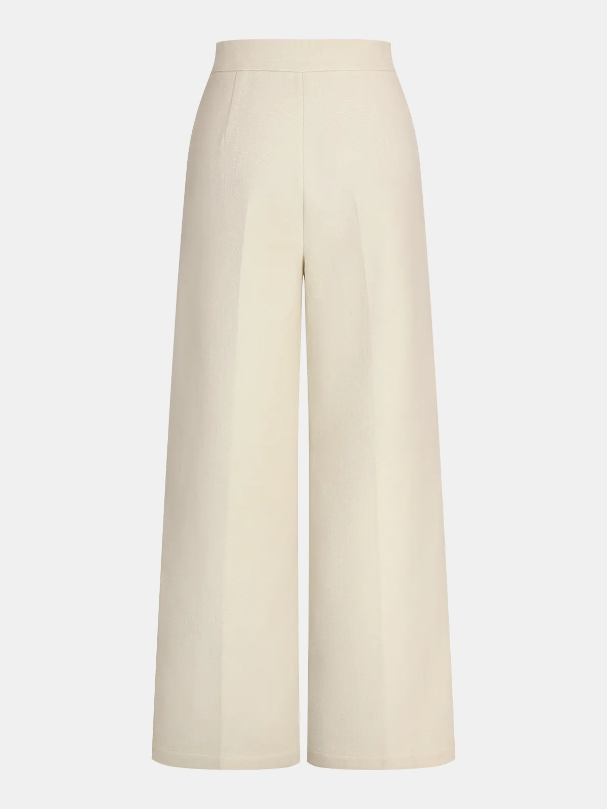 Mid-Waist Straight-Leg Pants sold by COMMENSE product image thumbnail 2