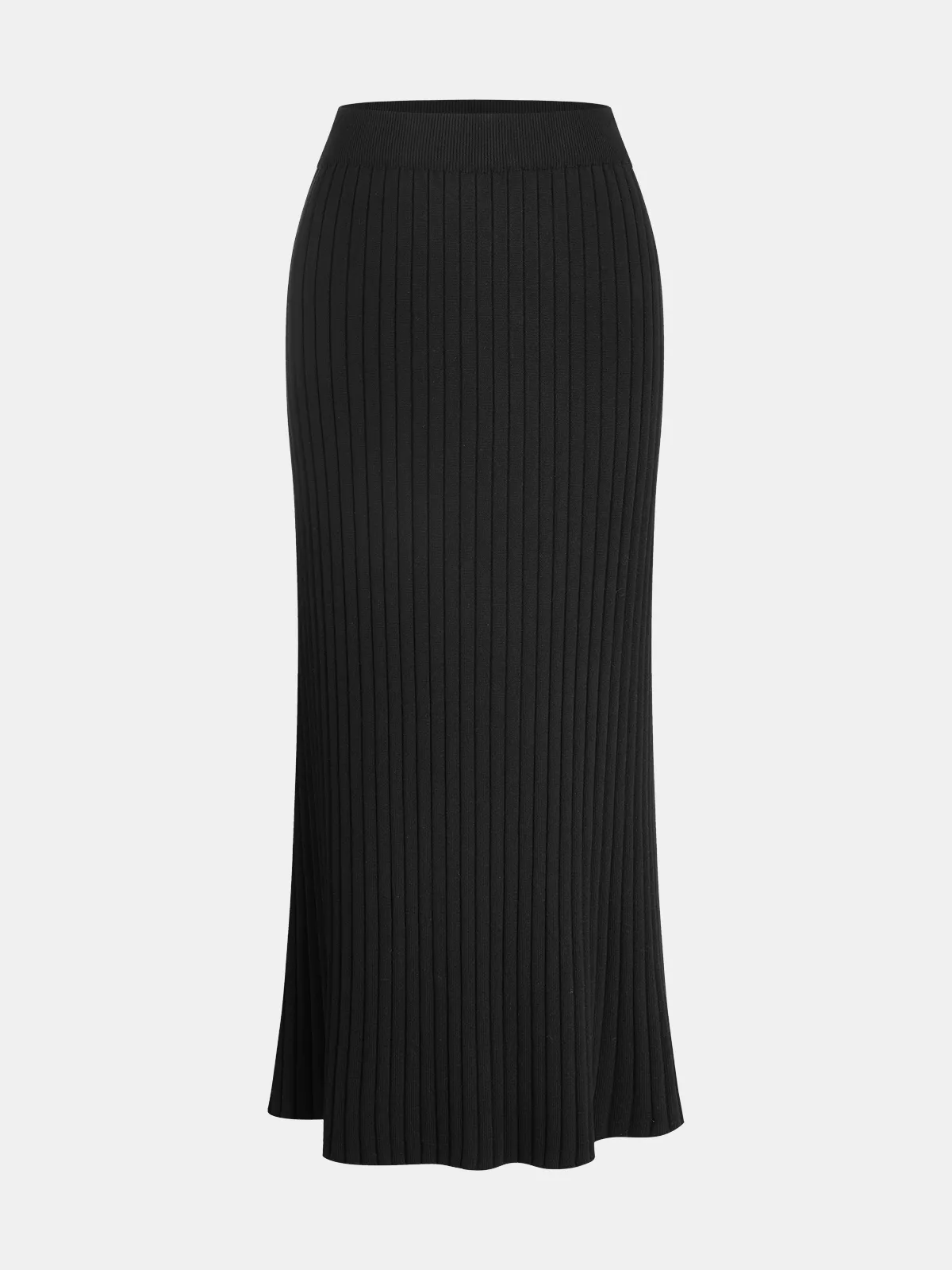 Knit Cap Sleeve Top and Midi Skirt Set sold by COMMENSE product image thumbnail 4