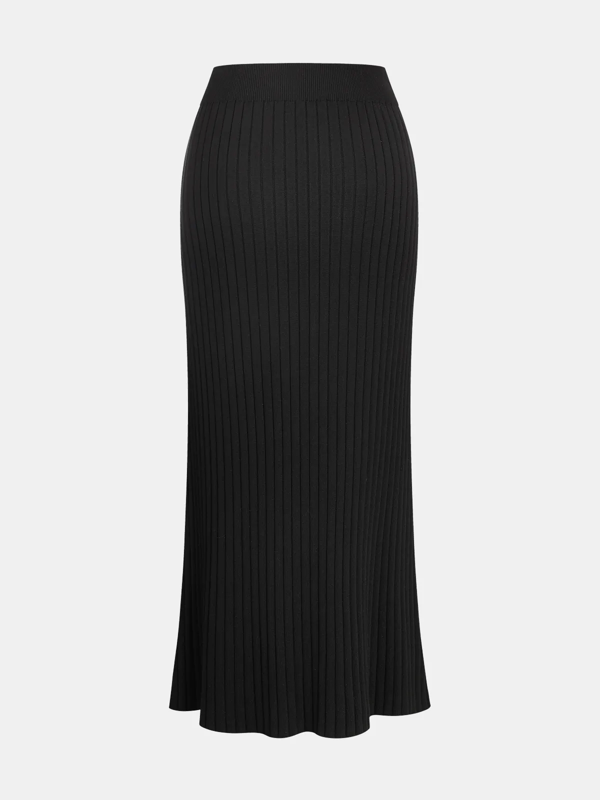 Knit Cap Sleeve Top and Midi Skirt Set sold by COMMENSE product image thumbnail 5