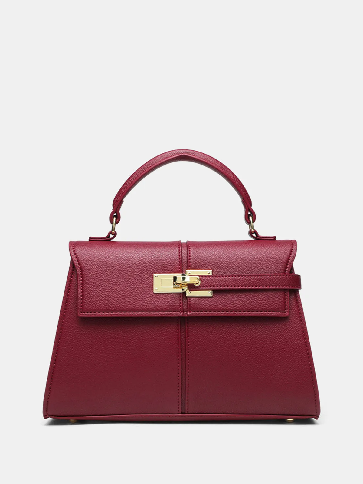 PU Leather Top-Handle Bag sold by COMMENSE product image thumbnail 4