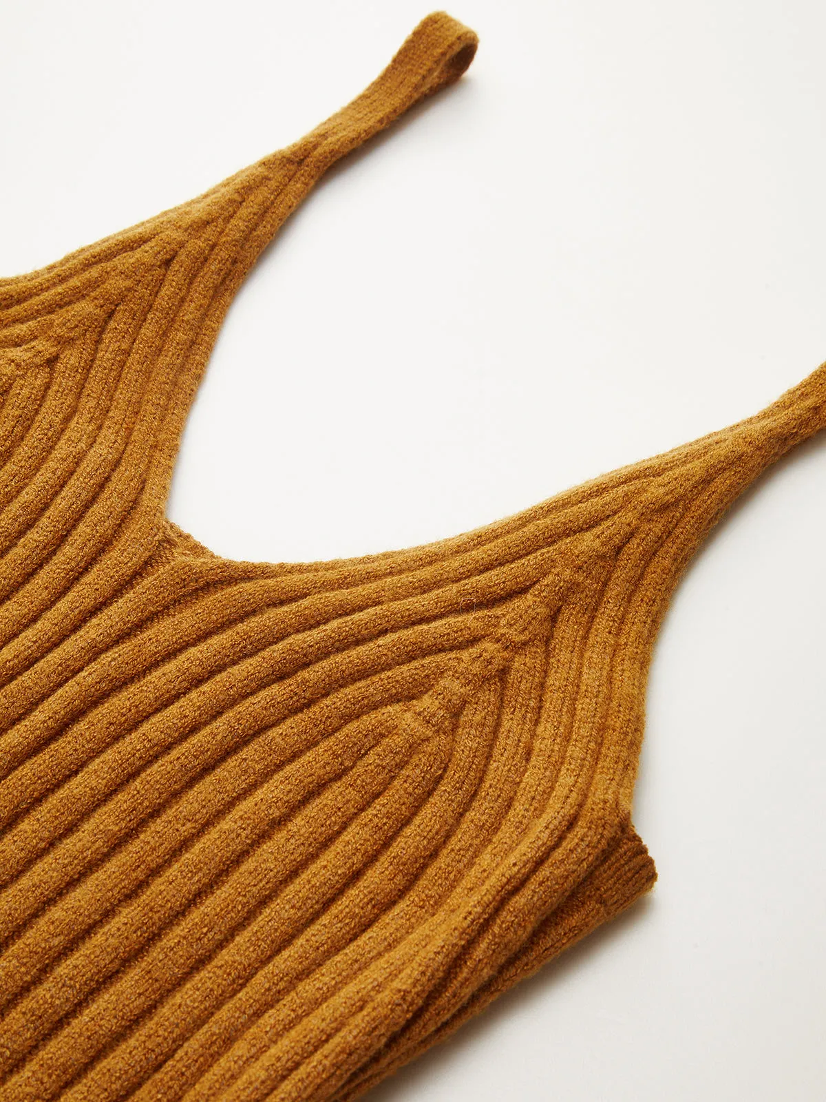 Turtleneck Overlay and Cami Top Knit Two-Piece Set sold by COMMENSE product image thumbnail 5