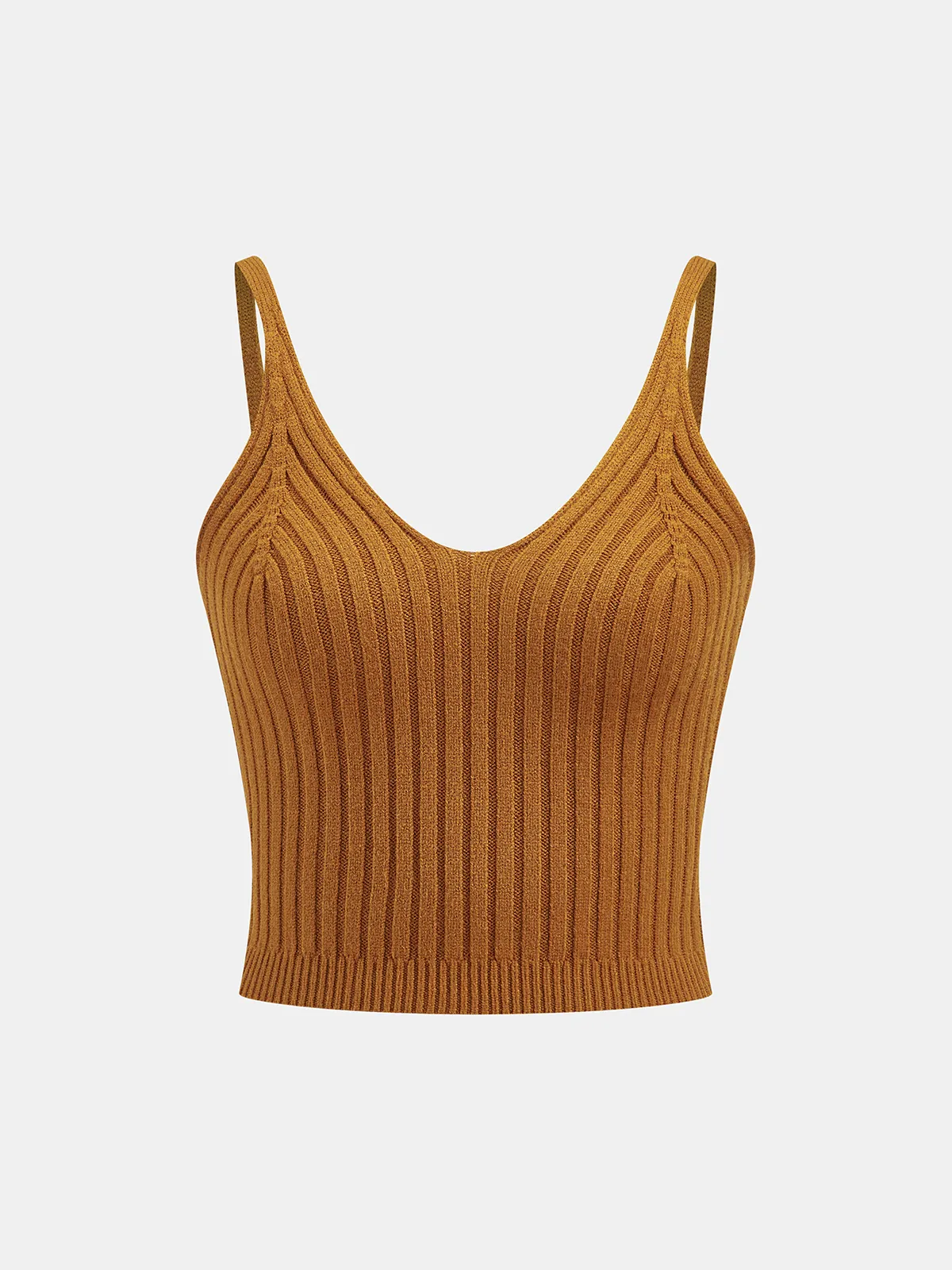 Turtleneck Overlay and Cami Top Knit Two-Piece Set sold by COMMENSE product image thumbnail 3