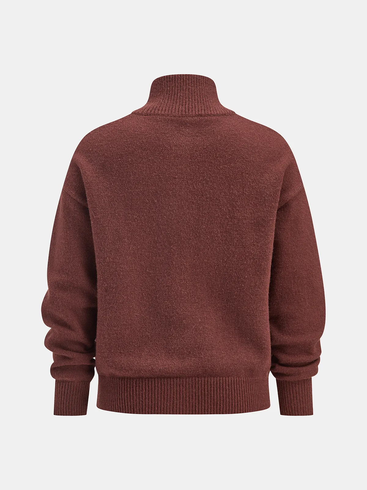 Metal Button Stand Collar Knit Cardigan sold by COMMENSE product image thumbnail 2