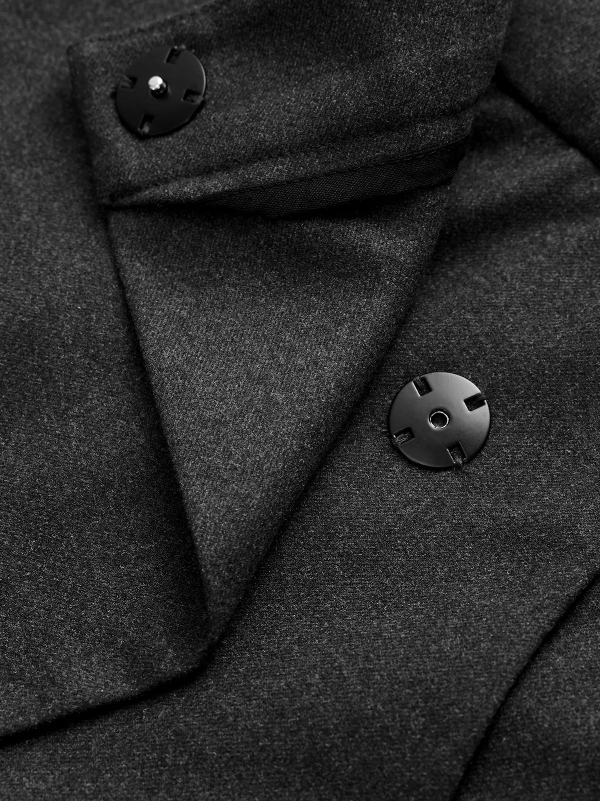 Asymmetric Mid-Waist Wide-Leg Pants sold by COMMENSE product image thumbnail 4