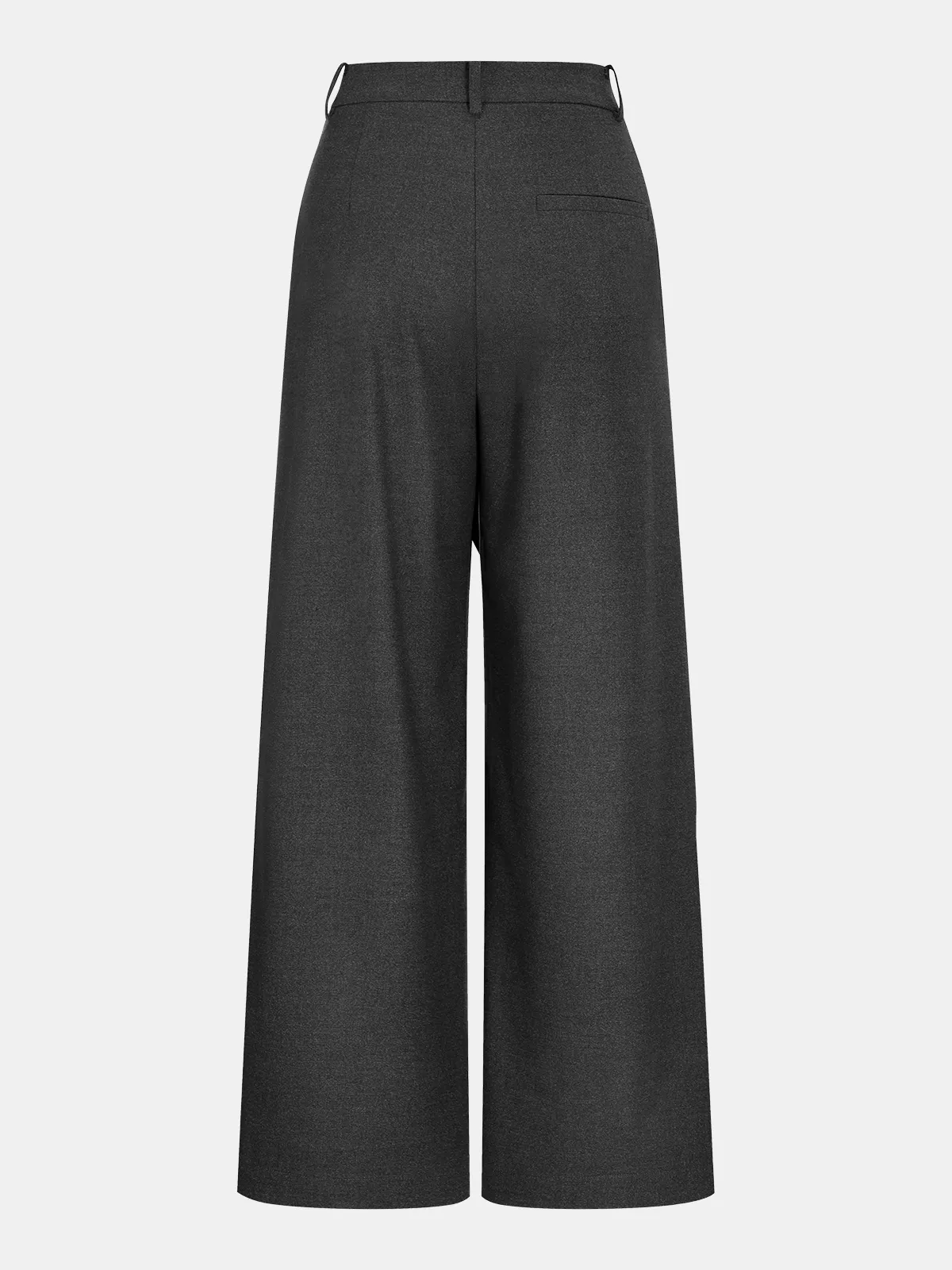 Asymmetric Mid-Waist Wide-Leg Pants sold by COMMENSE product image thumbnail 2
