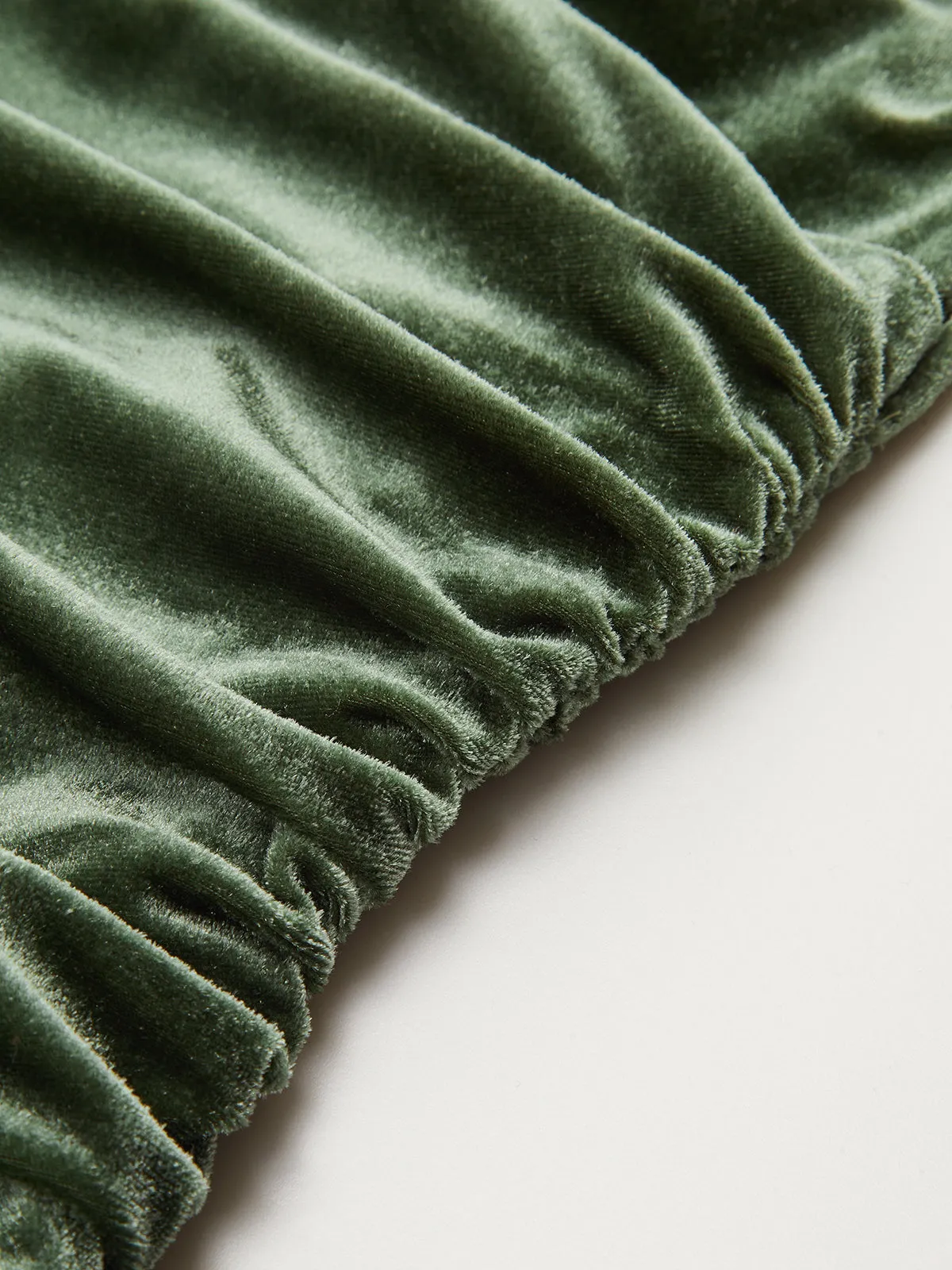 Velvet Draped Sleeveless Top sold by COMMENSE product image thumbnail 4