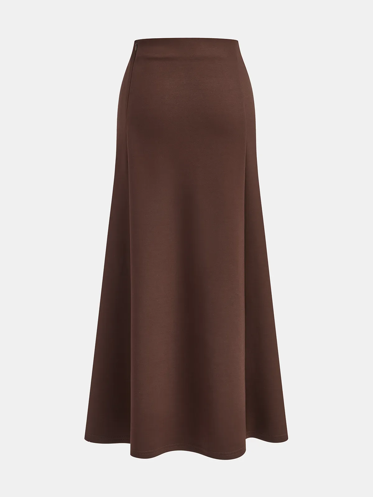 Wave-Hem Air-Layer Midi Skirt sold by COMMENSE product image thumbnail 3
