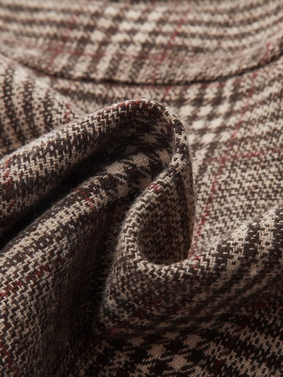 Plaid Tweed Mini Skirt sold by COMMENSE product image thumbnail 3