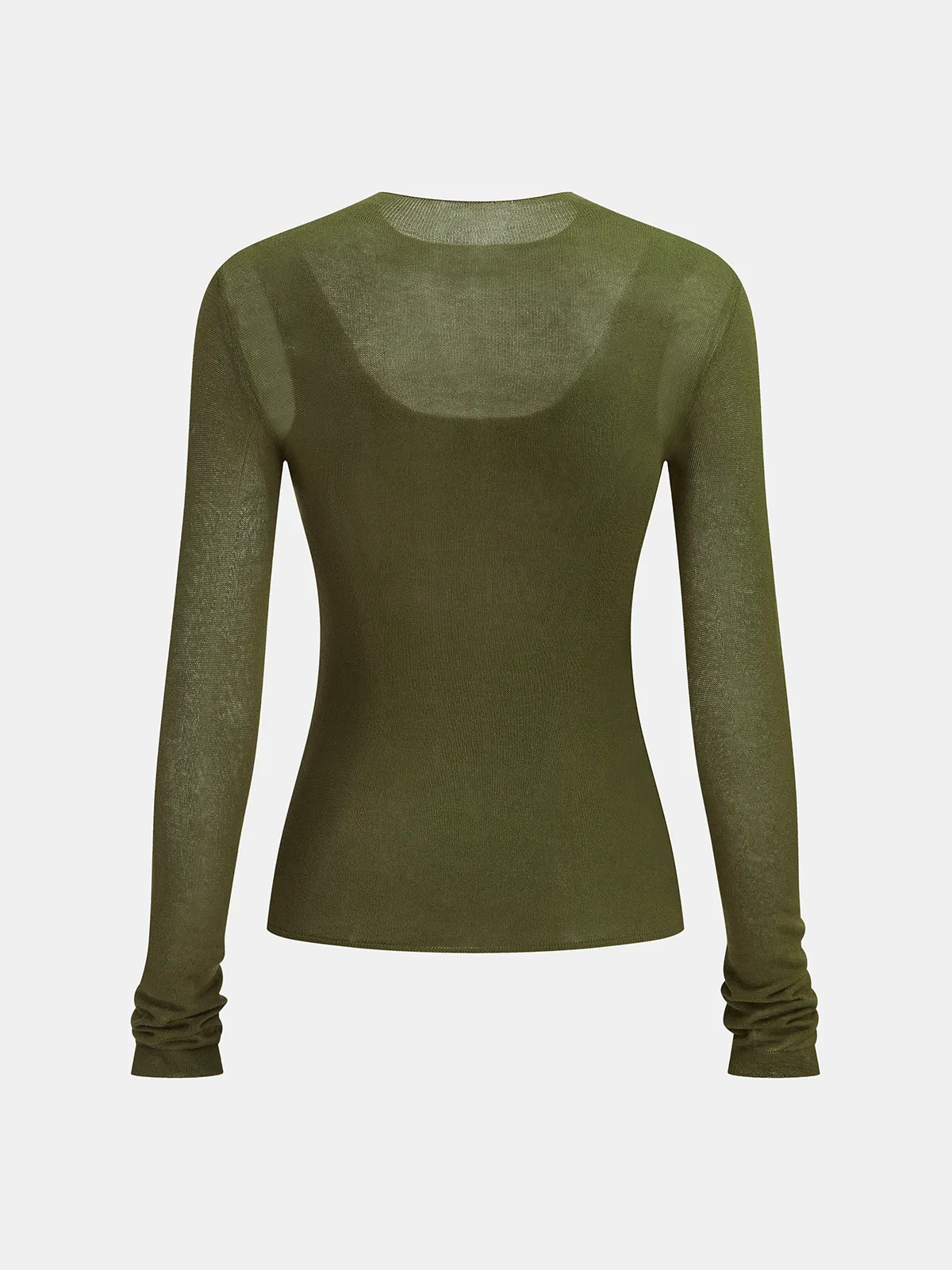 2 in 1 Long Sleeve Knit Top sold by COMMENSE product image thumbnail 3