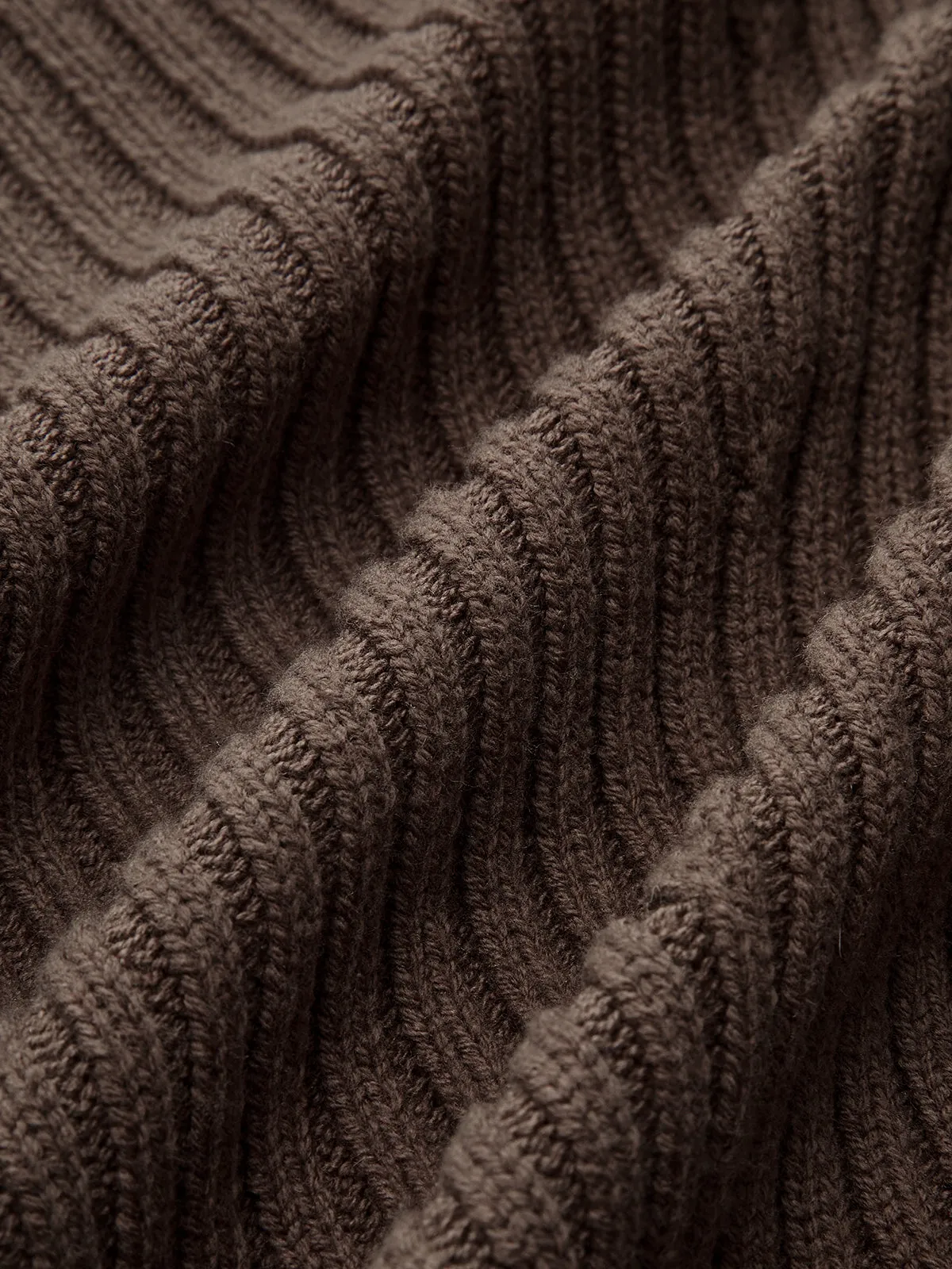 Shawl Collar Button Ribbed Cardigan sold by COMMENSE product image thumbnail 3