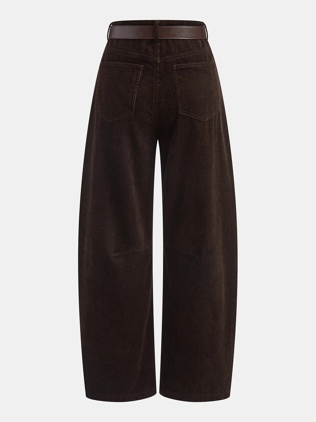 Belted Corduroy Wide-Leg Pants sold by COMMENSE product image thumbnail 2