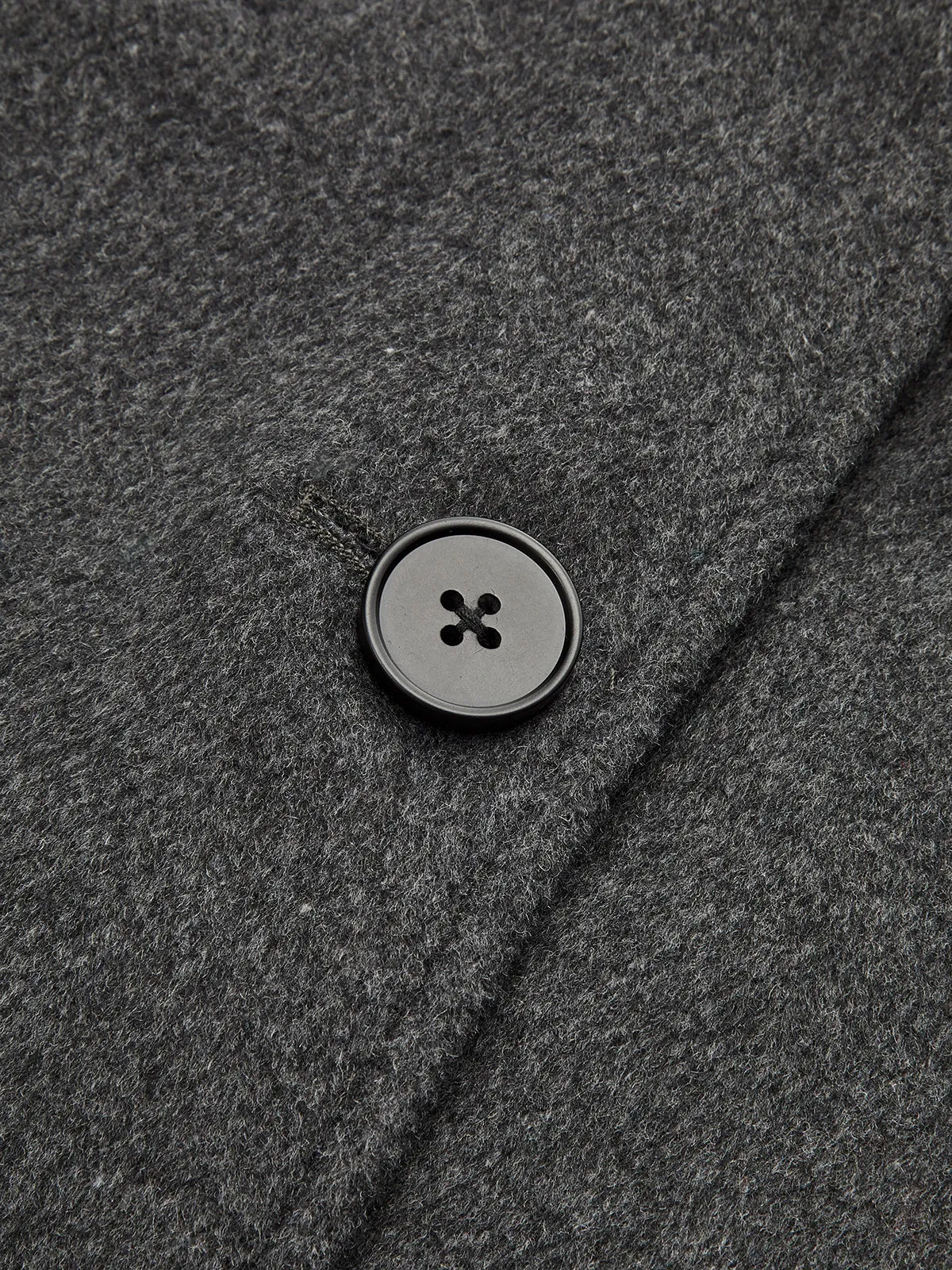 Tailored Wool Blend Longline Coat sold by COMMENSE product image thumbnail 4