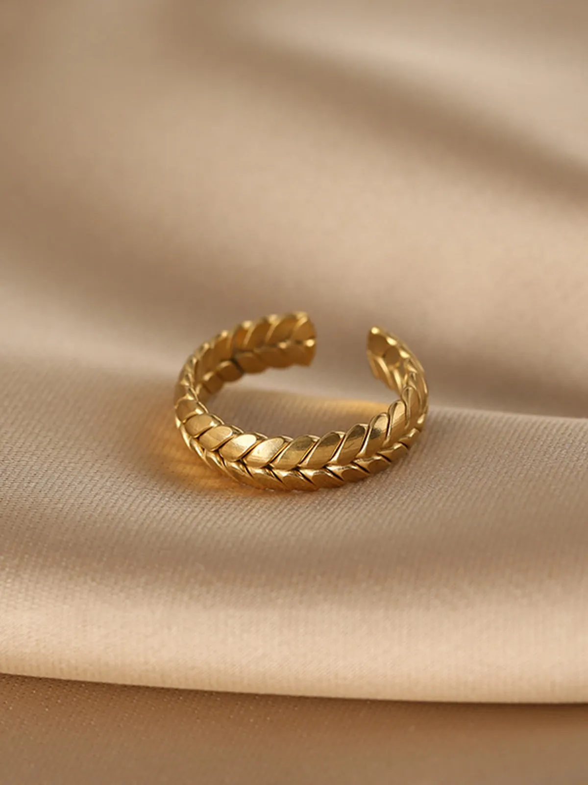 Braided Open Ring sold by COMMENSE product image thumbnail 2