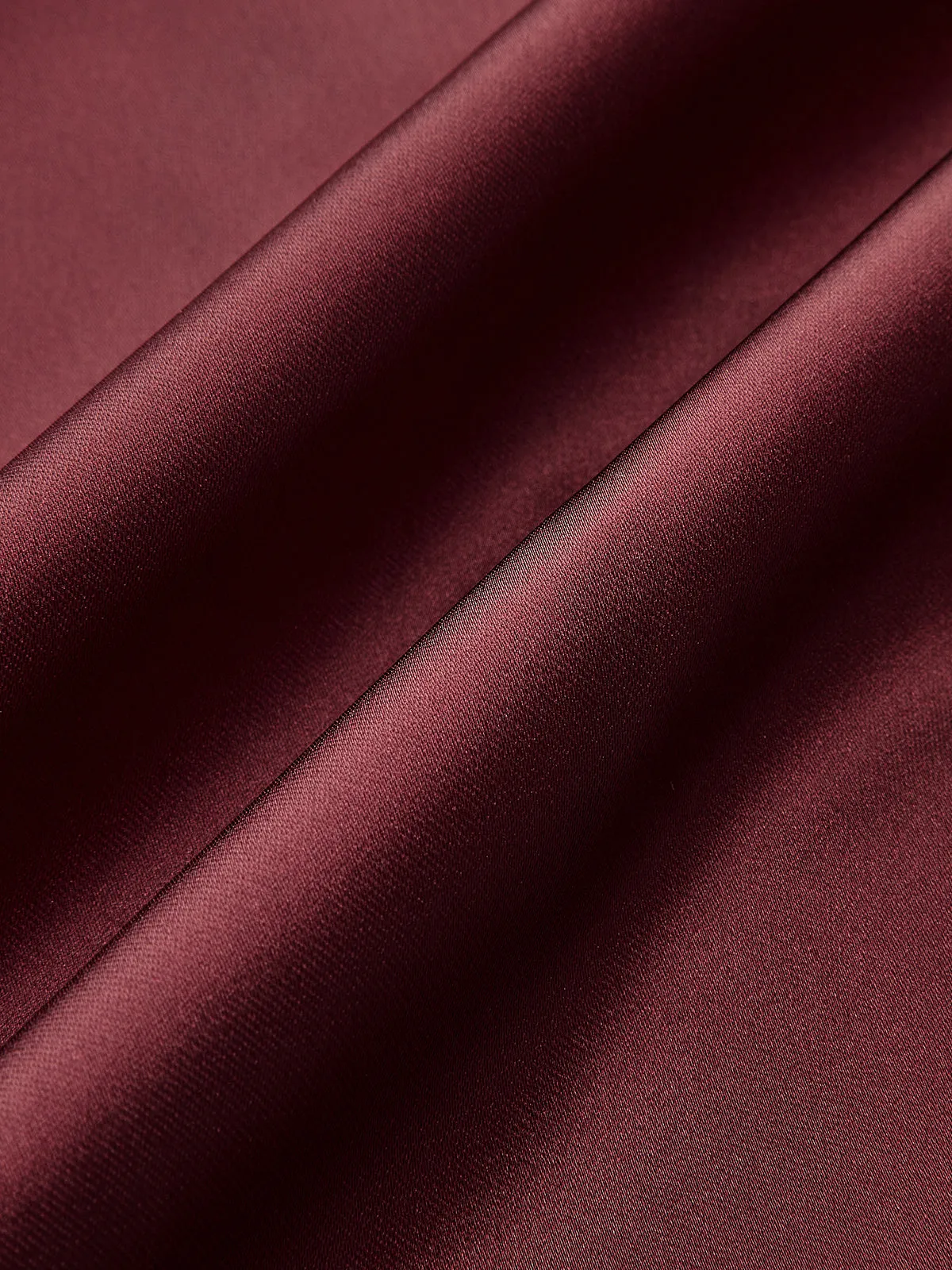 Satin Shirt and Faux Leather Skirt Set sold by COMMENSE product image thumbnail 4