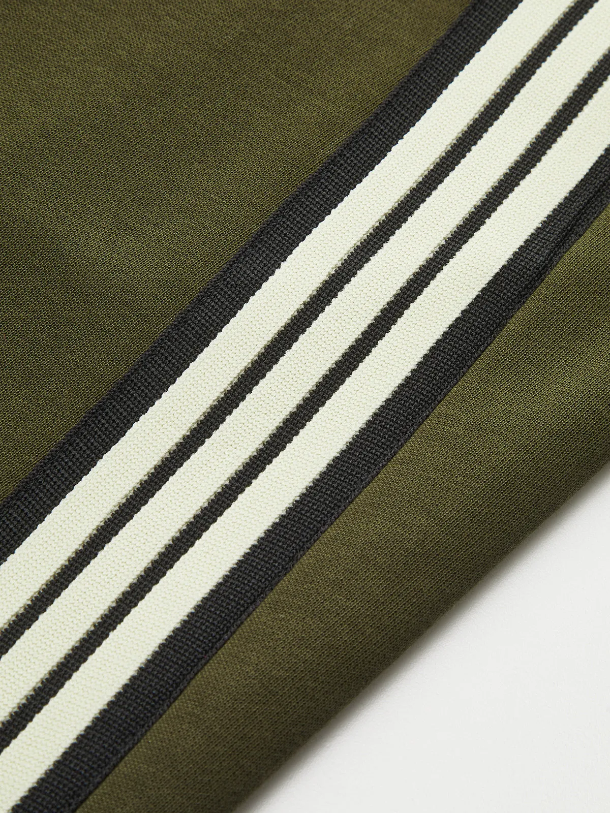 Striped Drawstring Wide-Leg Sweatpants sold by COMMENSE product image thumbnail 5