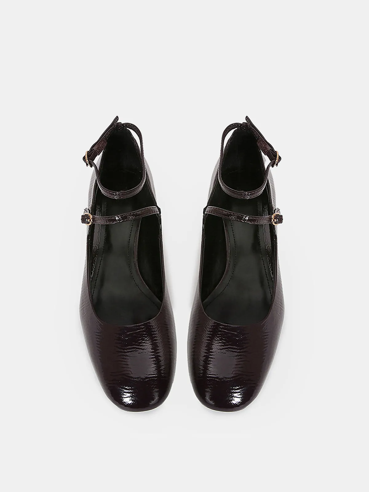 Mary Jane Block Heel Shoes sold by COMMENSE product image thumbnail 2