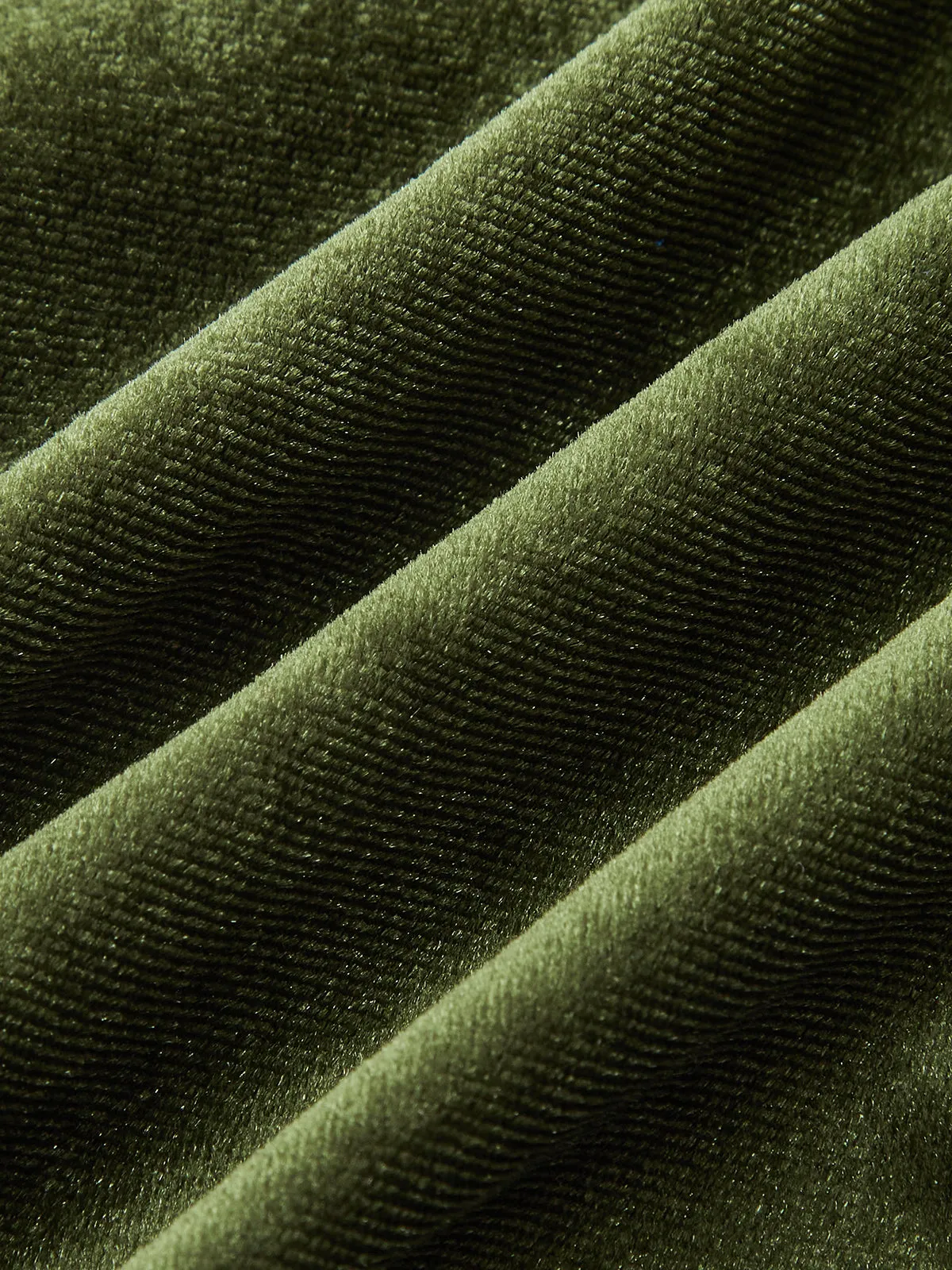 Velvet High Neck Cut-Out Ruched Blouse sold by COMMENSE product image thumbnail 4