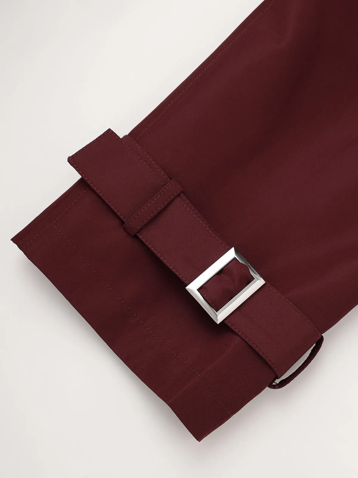 Belted Double-Breasted Trench Coat sold by COMMENSE product image thumbnail 5